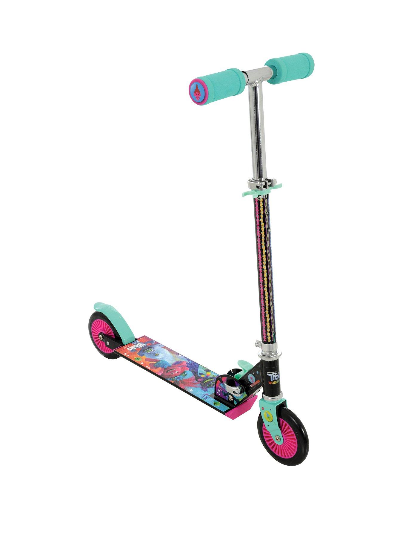 Dreamworks Trolls 2 Folding In Line Scooter review