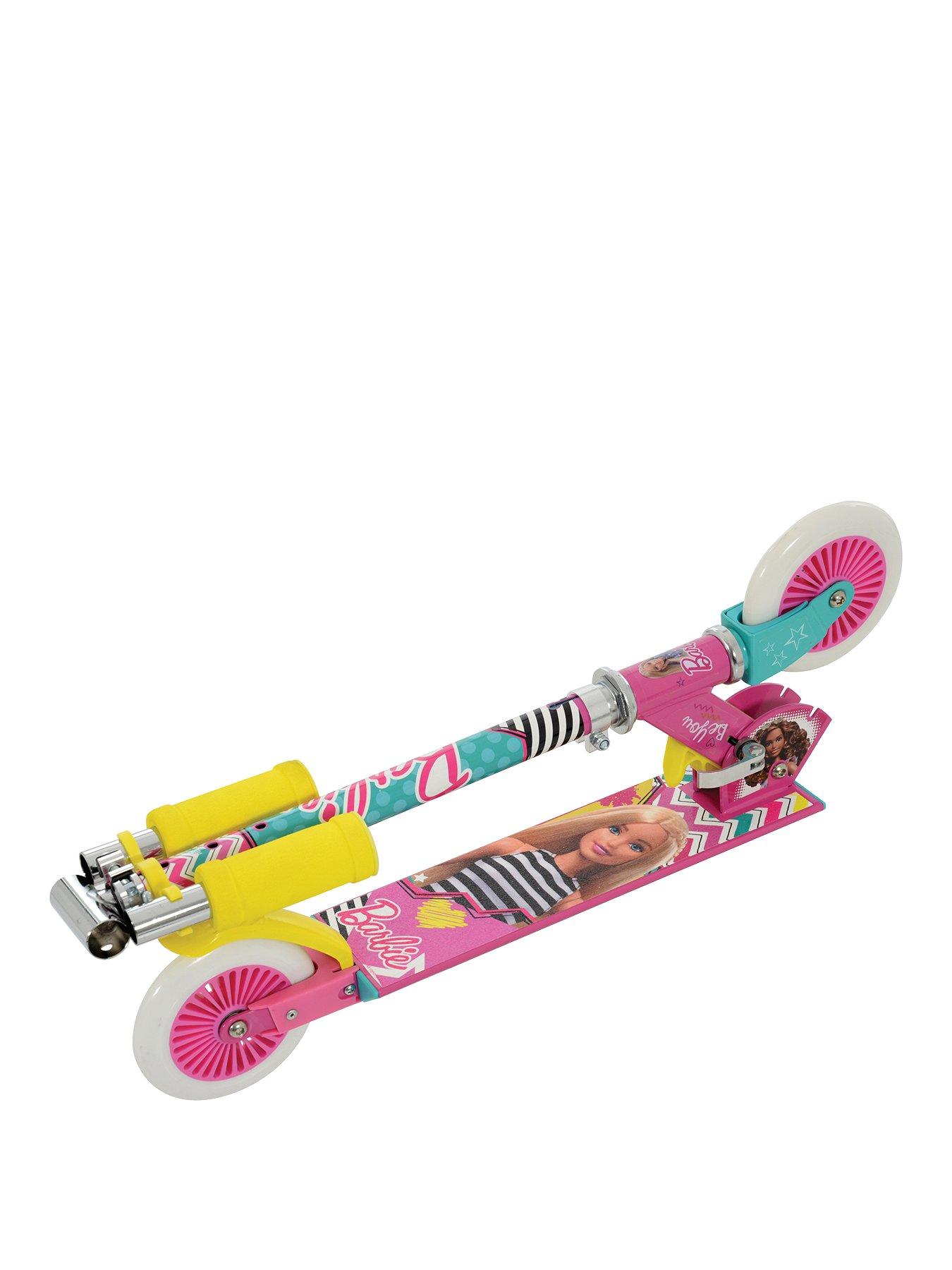 barbie scooter skateboard