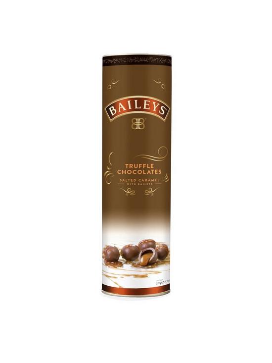 stillFront image of baileys-twist-wrapped-salted-caramel-milk-truffles-in-tube-320-grams