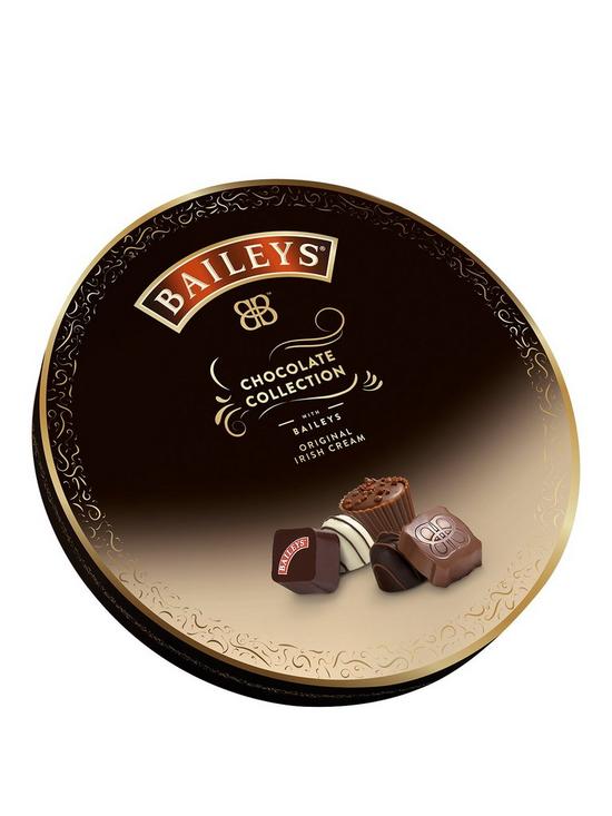 front image of baileys-round-opera-box-collection-of-assorted-chocolates-227-grams