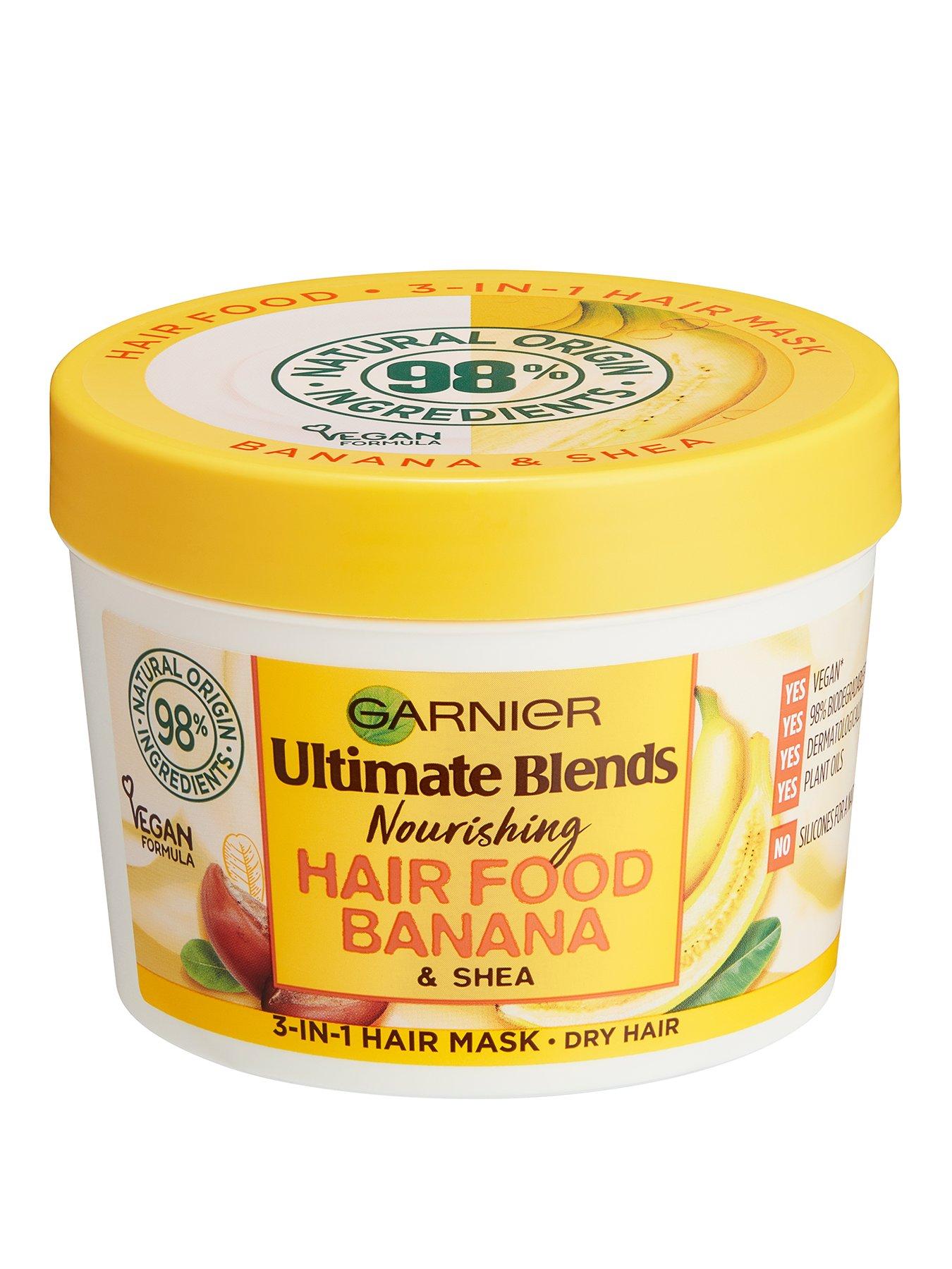 Image 1 of 5 of Garnier Ultimate Blends 3 in 1&nbsp;Hair Food Banana Hair Mask - 390ml