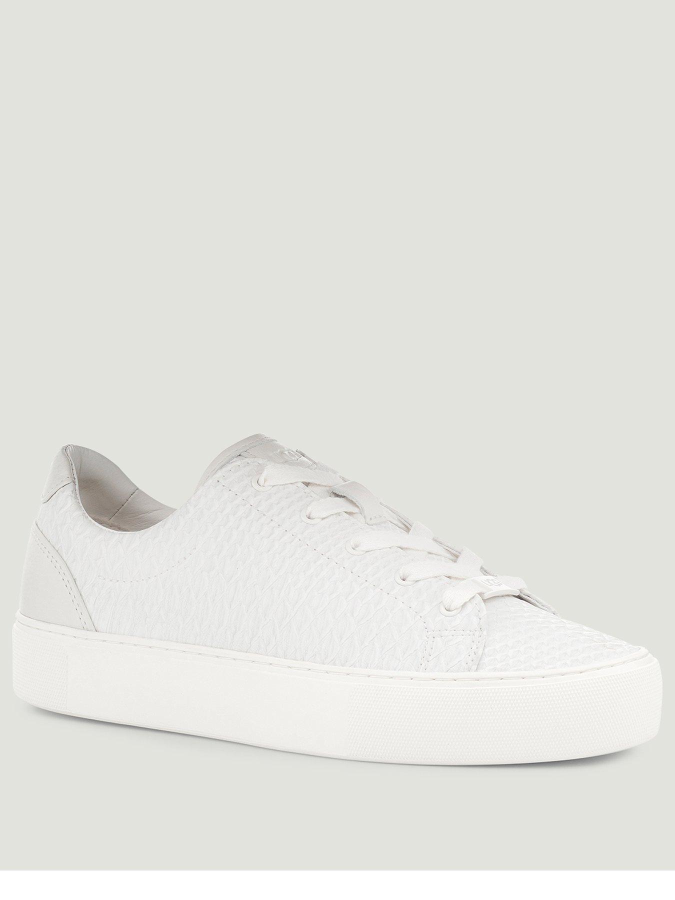 ugg zilo knit trainers in white