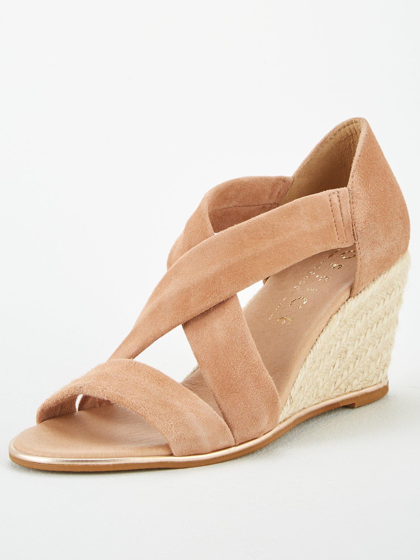 office nude wedges