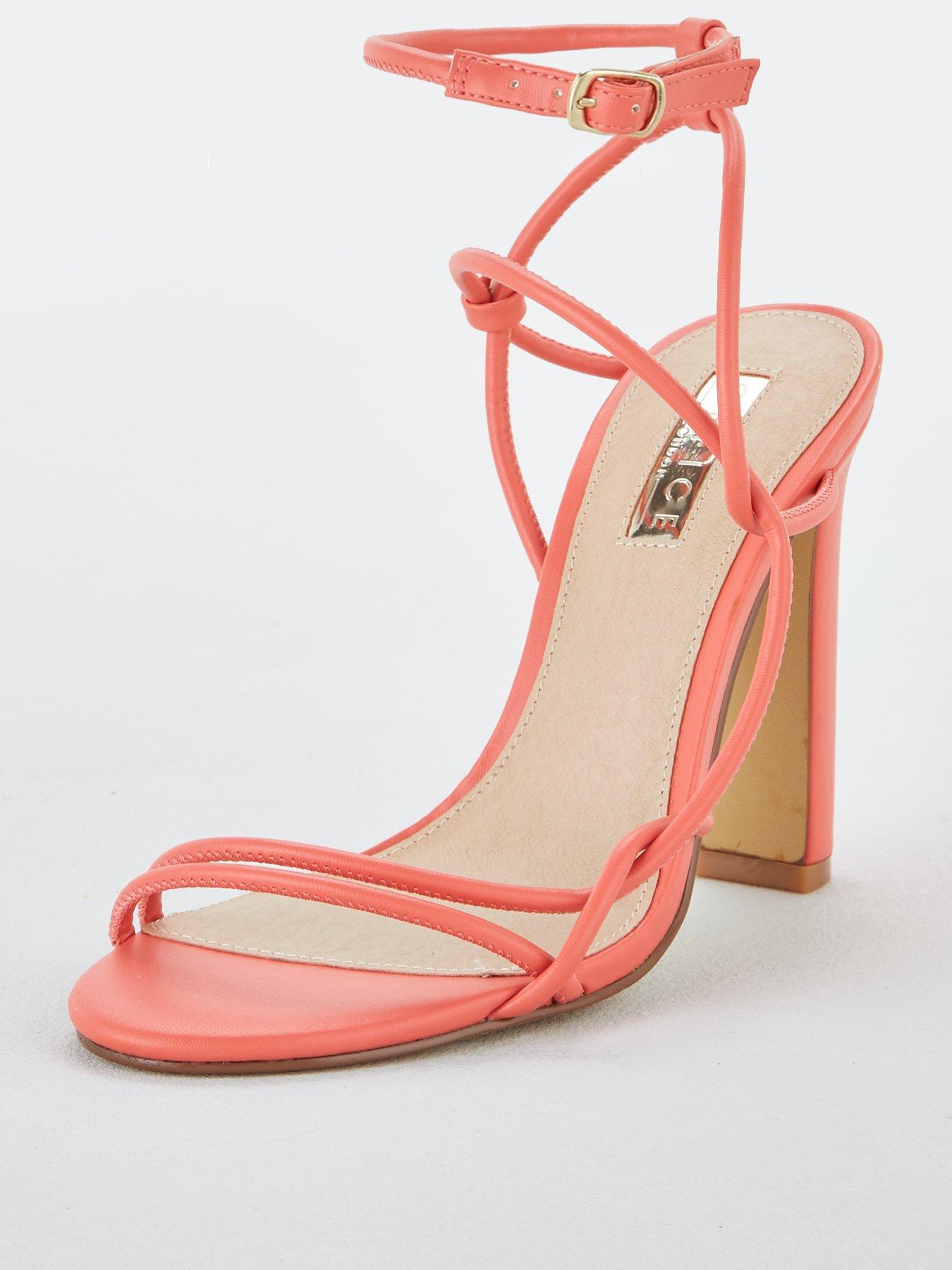 office pink sandals