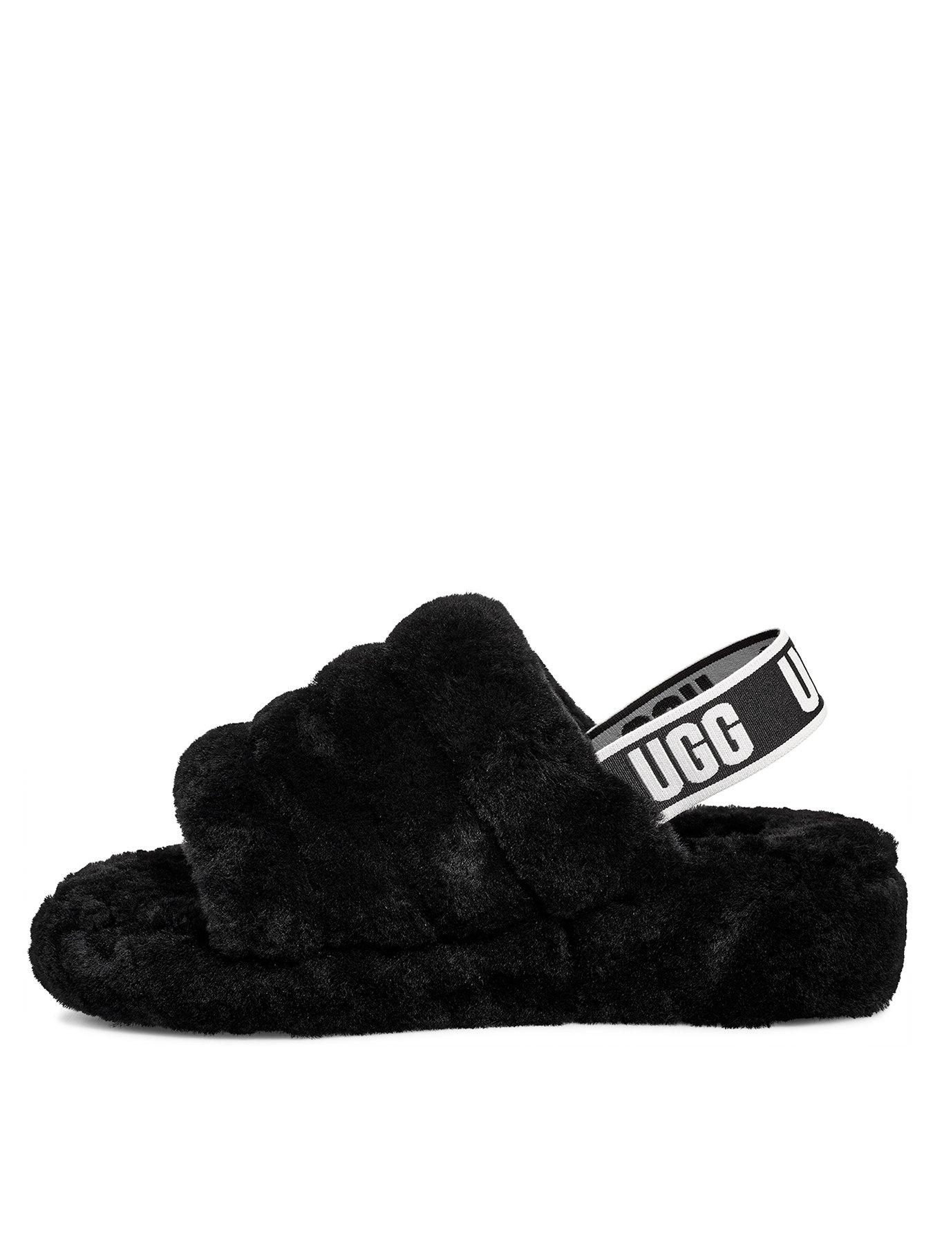 black ugg fluff yeah