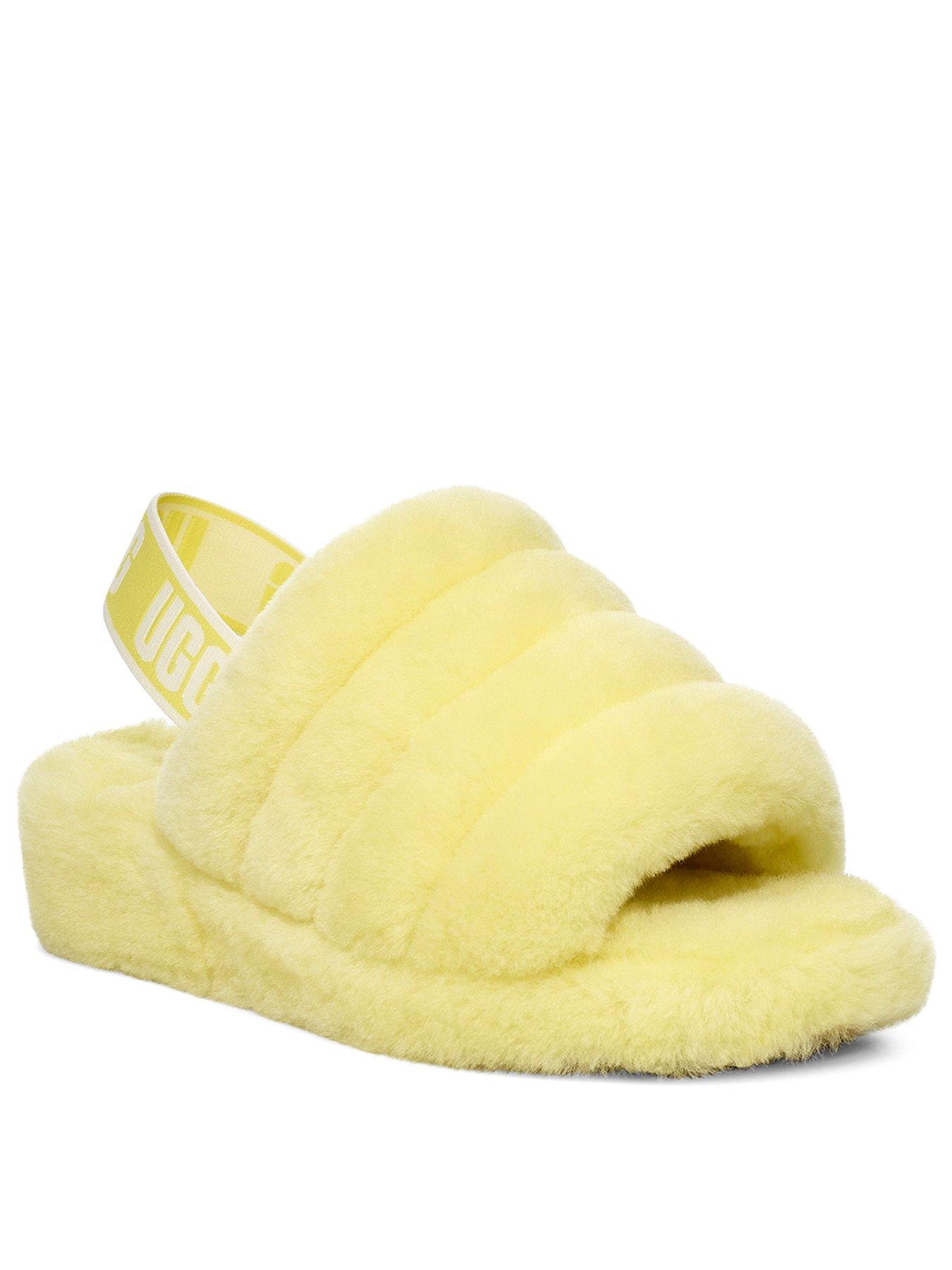 ugg yellow slippers