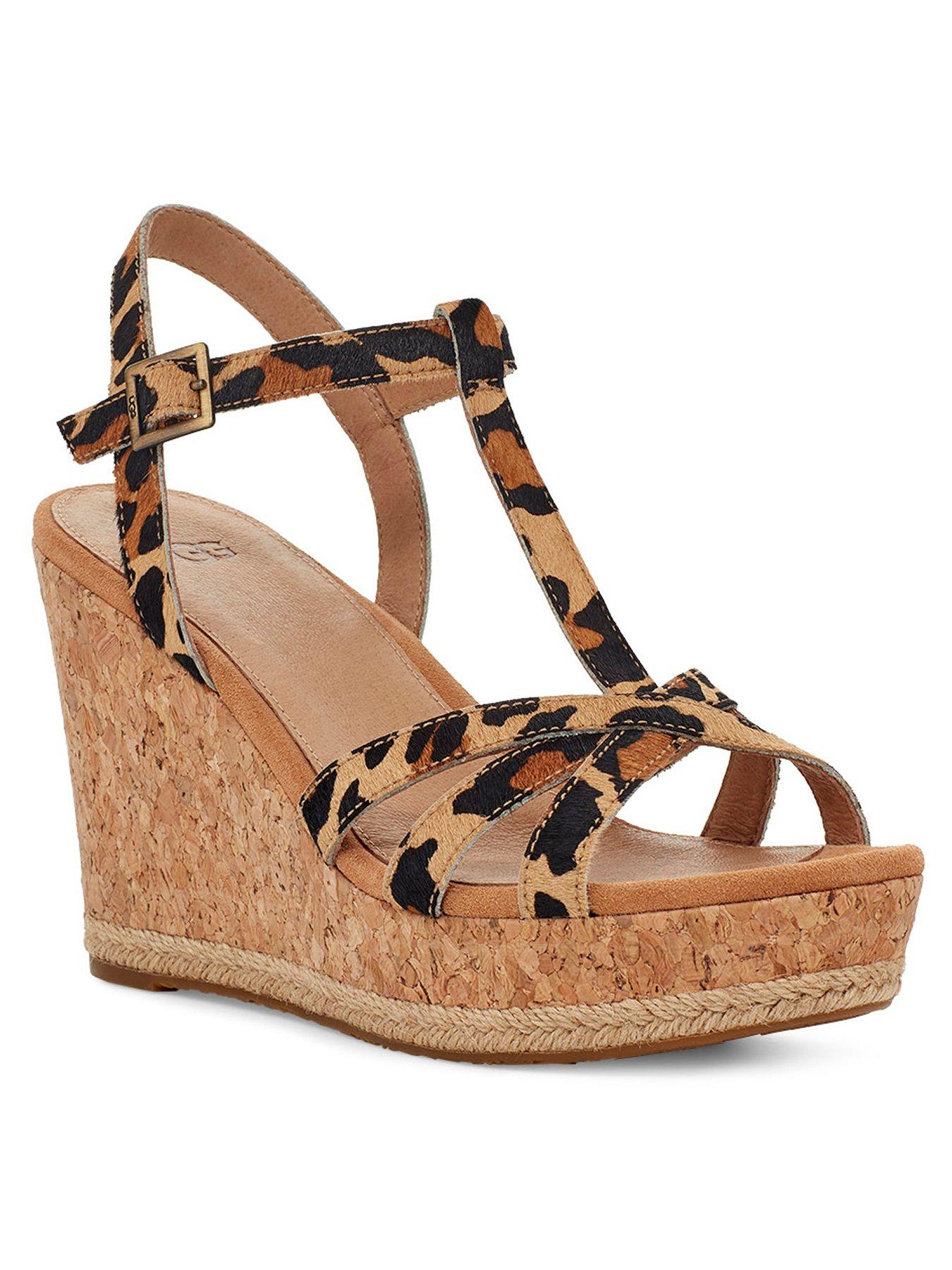 ugg wedge sandals uk