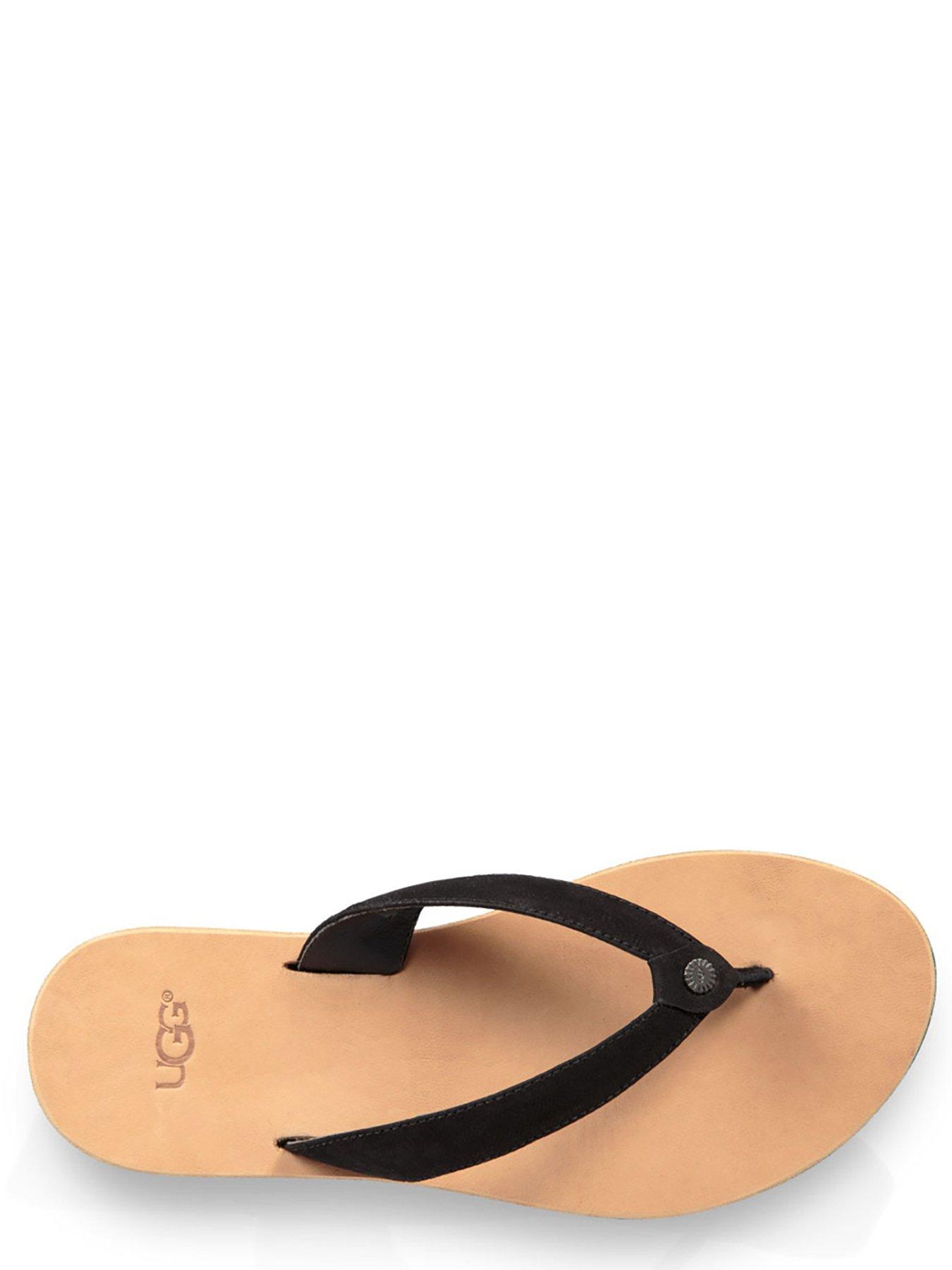 ugg tawney flip flop black