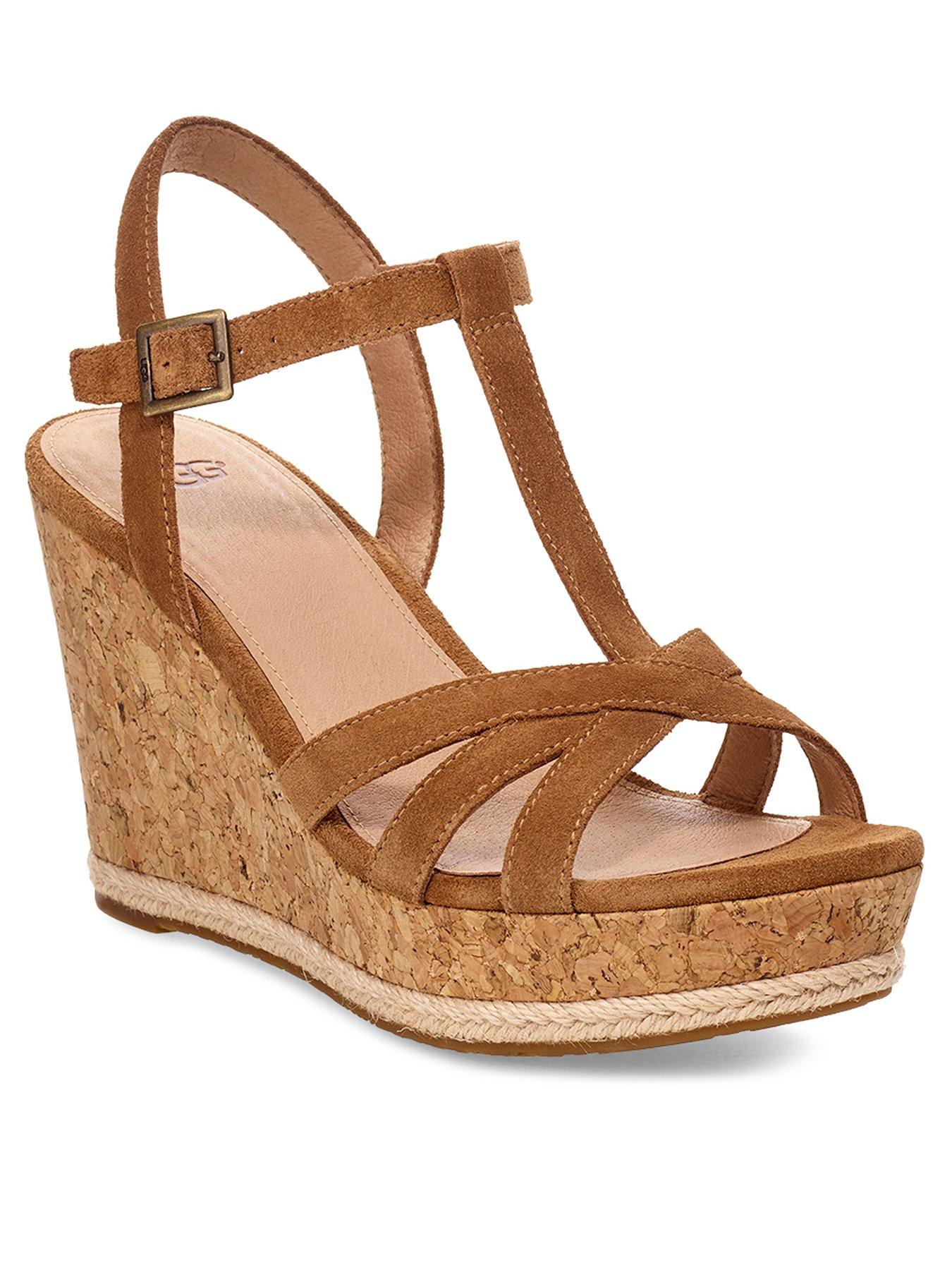 ugg wedge sandals uk