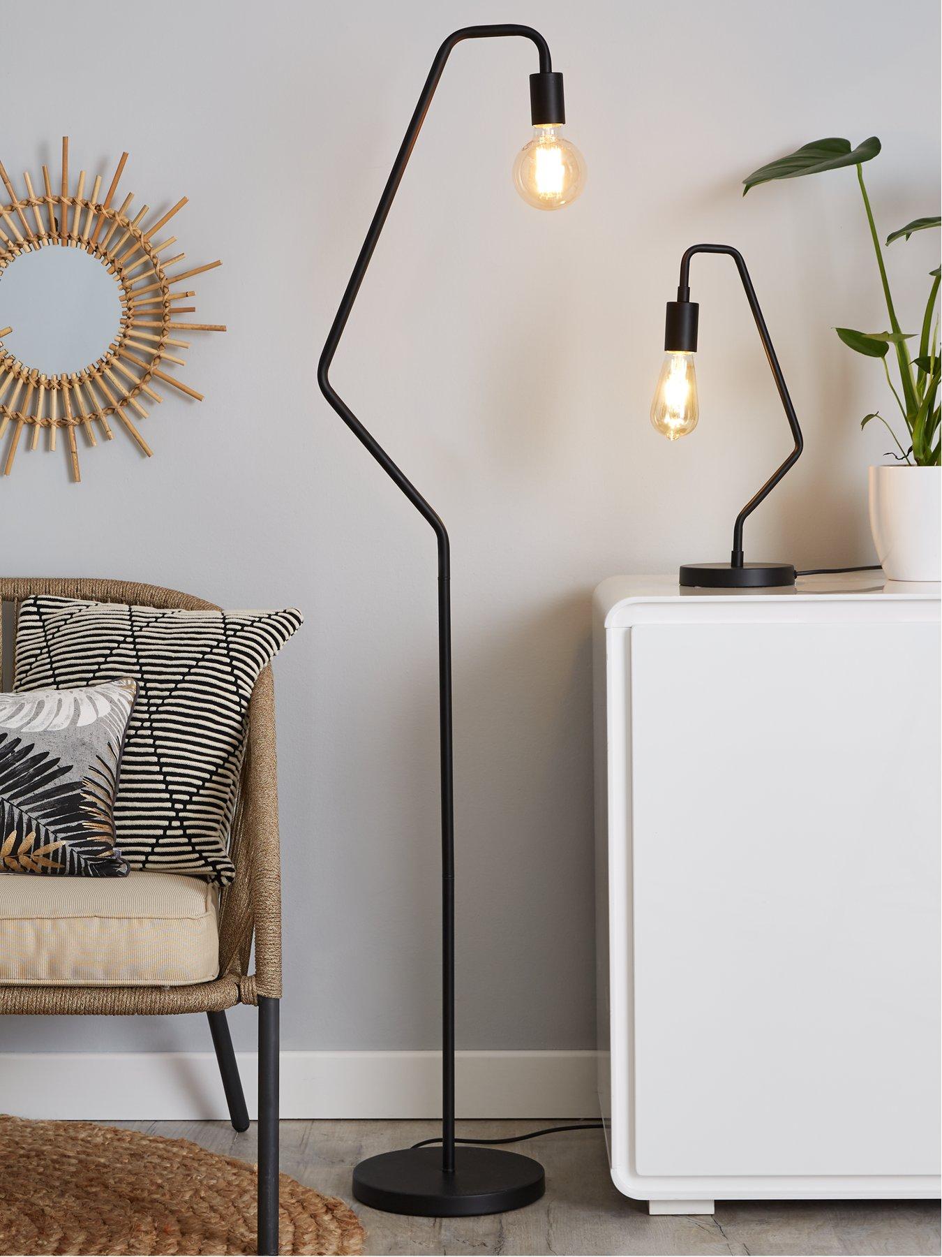 Very Home Tate Table Lamp - Black