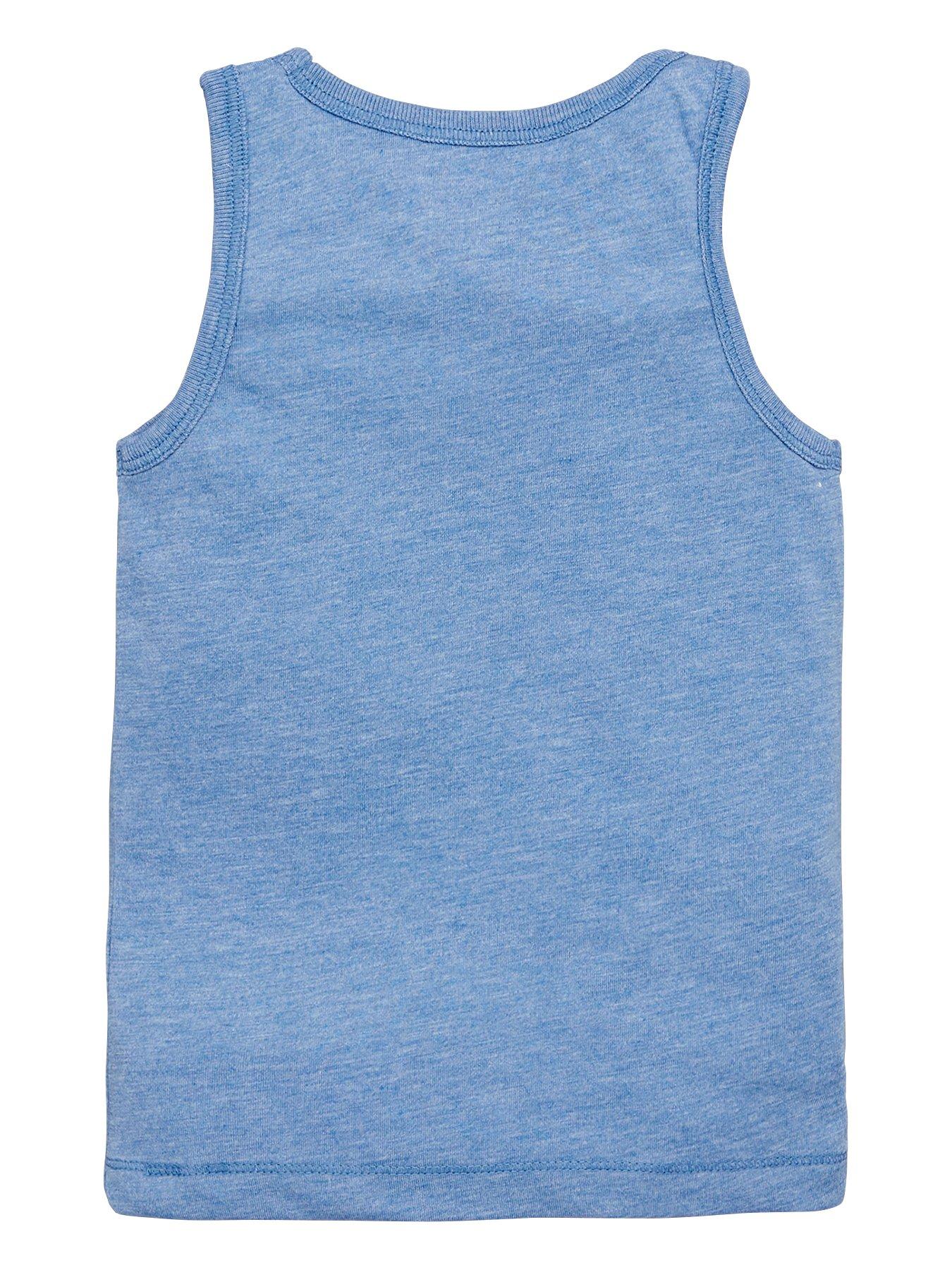 Boys blue vest store