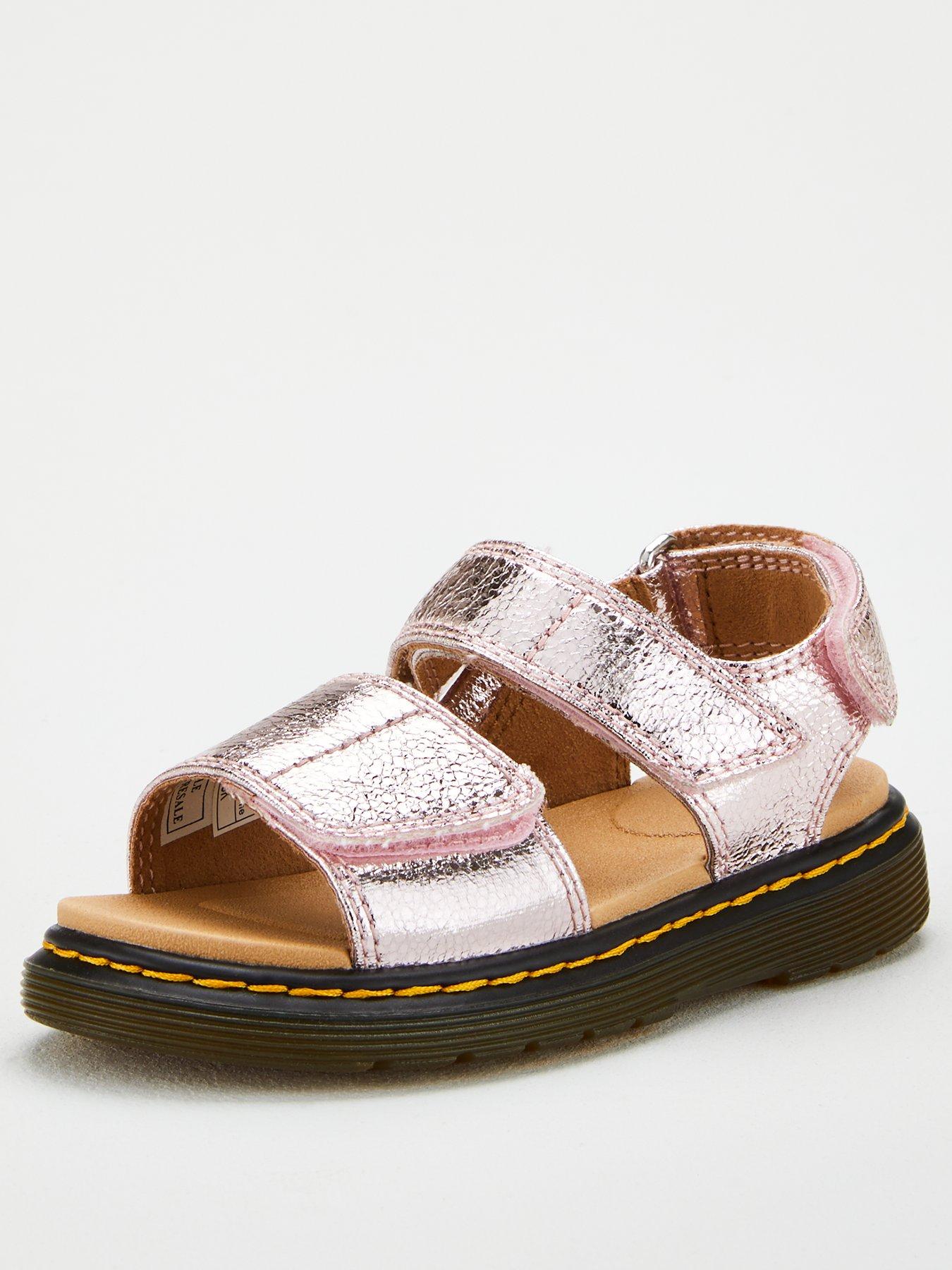 dr martens sandals pink