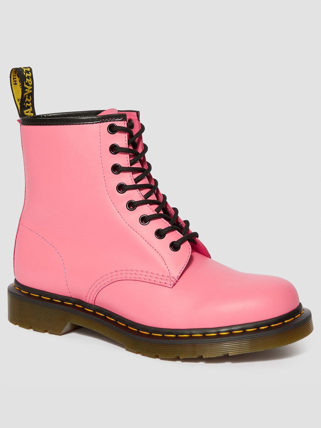 pink shoe boots uk