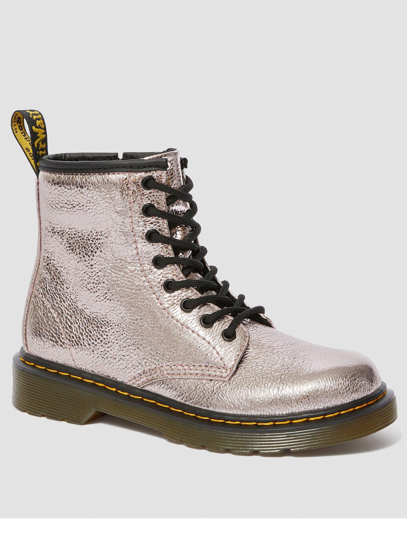 Dr Martens Girls 1460 Metallic 8 Lace Boot review