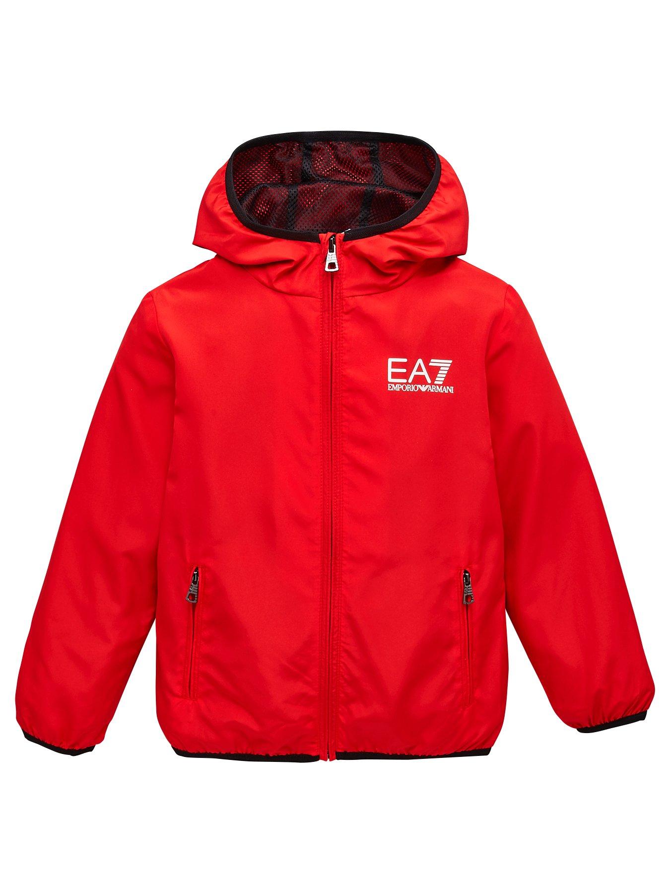 Ea7 Emporio Armani Boys Classic Hooded Windbreaker review