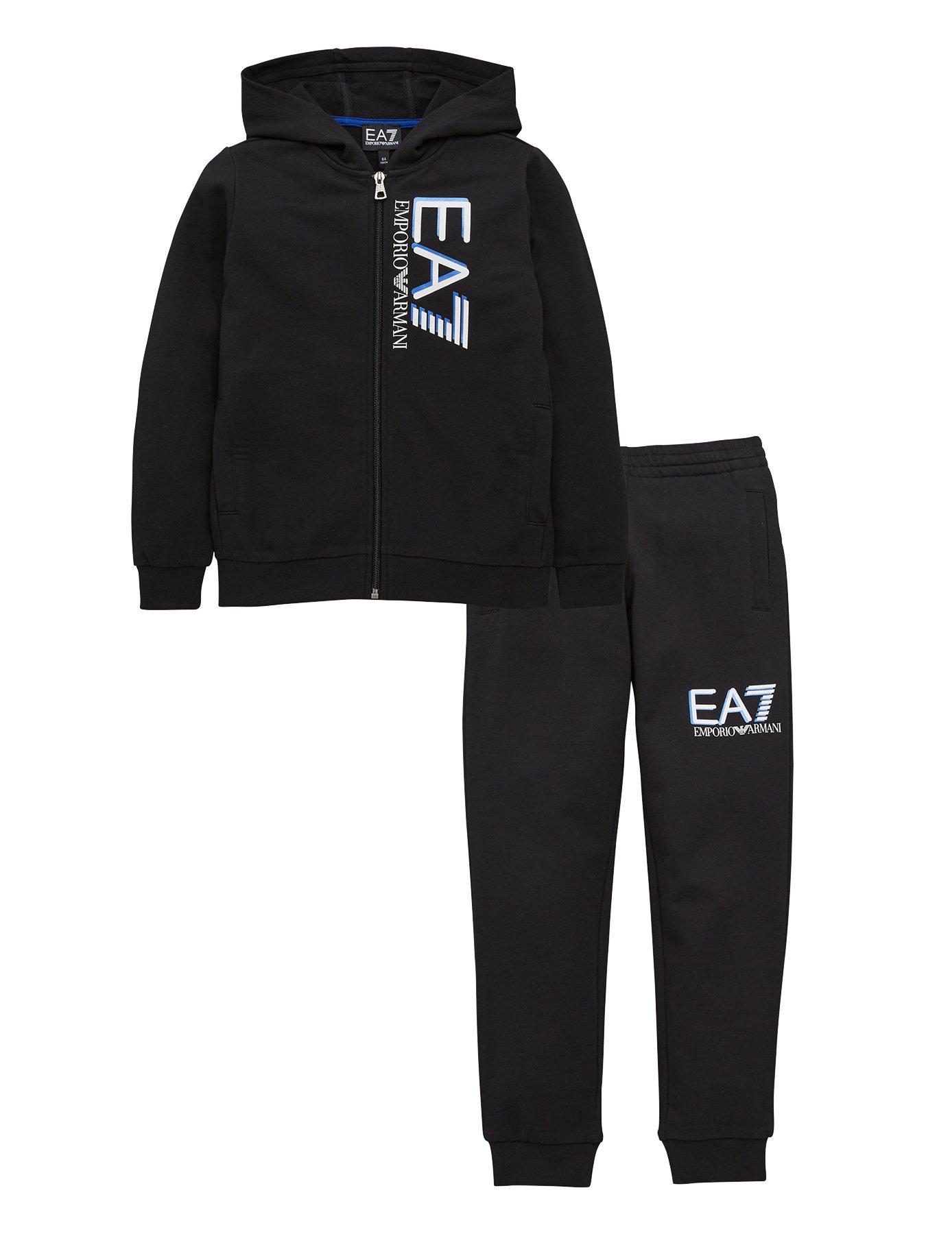 boys ea7 tracksuit