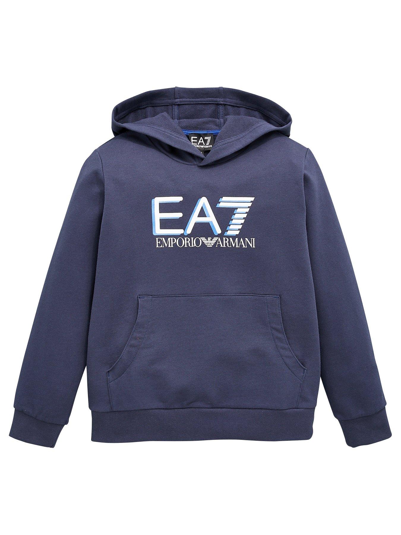 Ea7 Emporio Armani Boys High Visibility Hoodie review