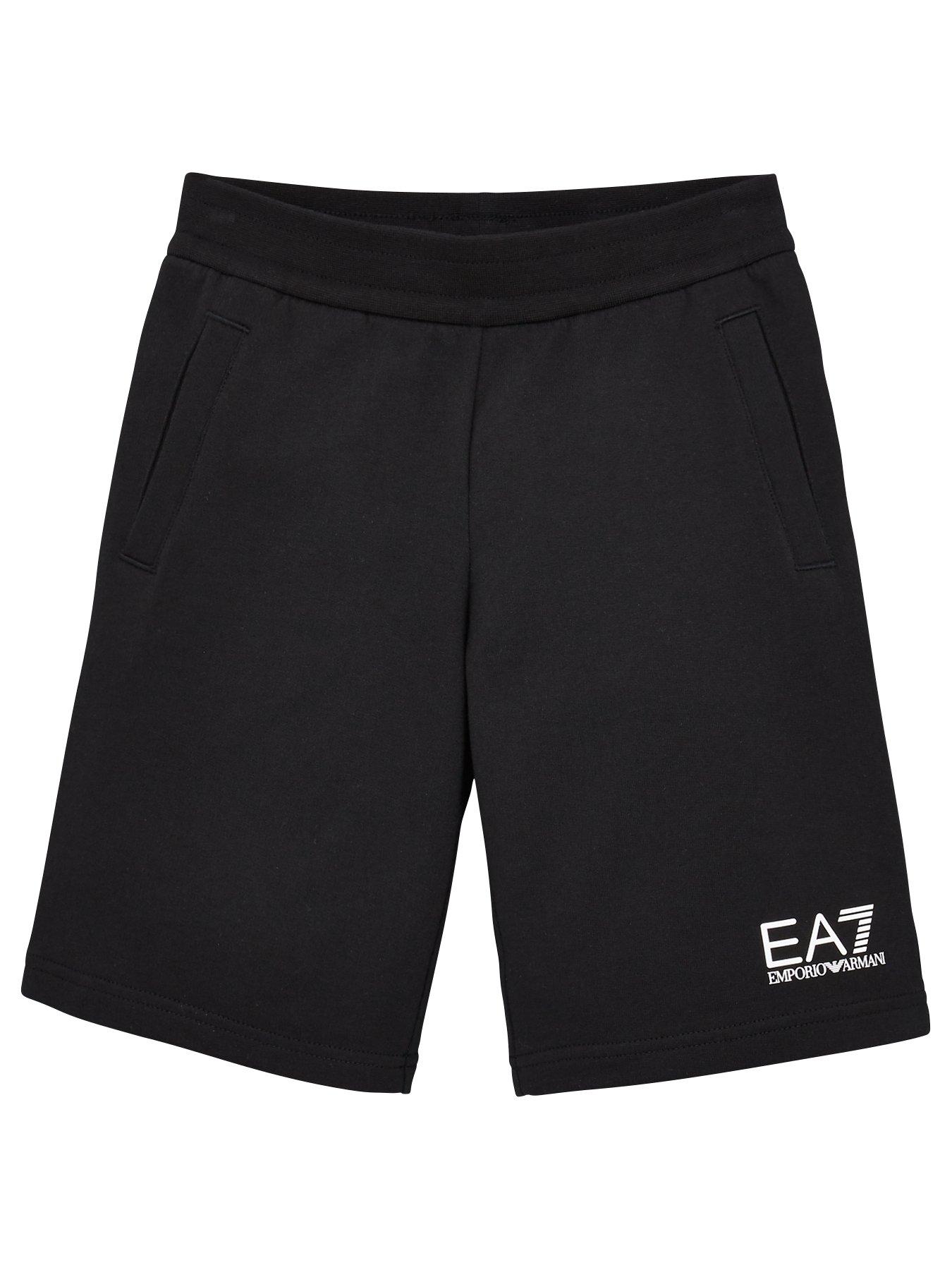 armani black shorts