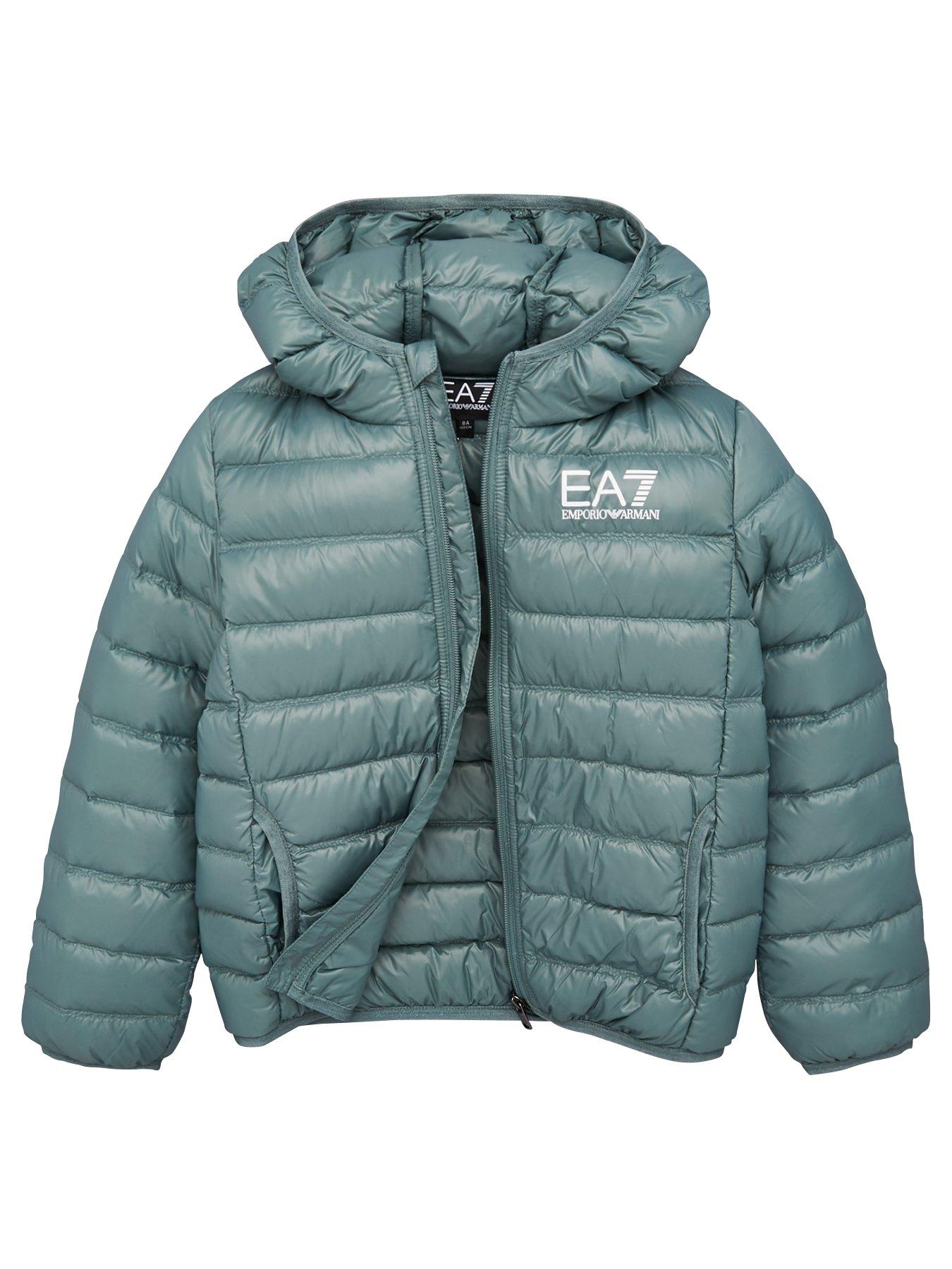 green ea7 jacket