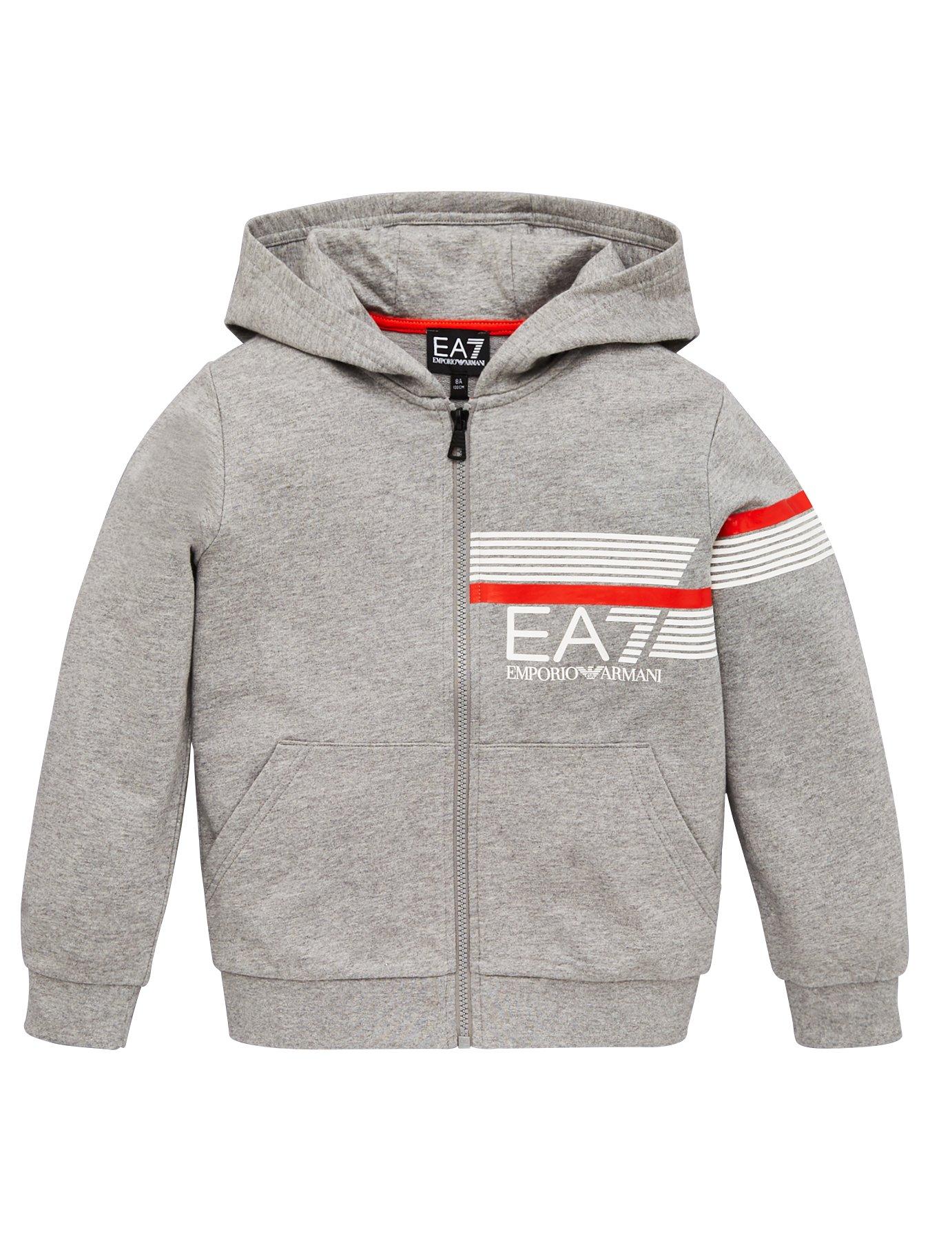 ea7 boys hoodie