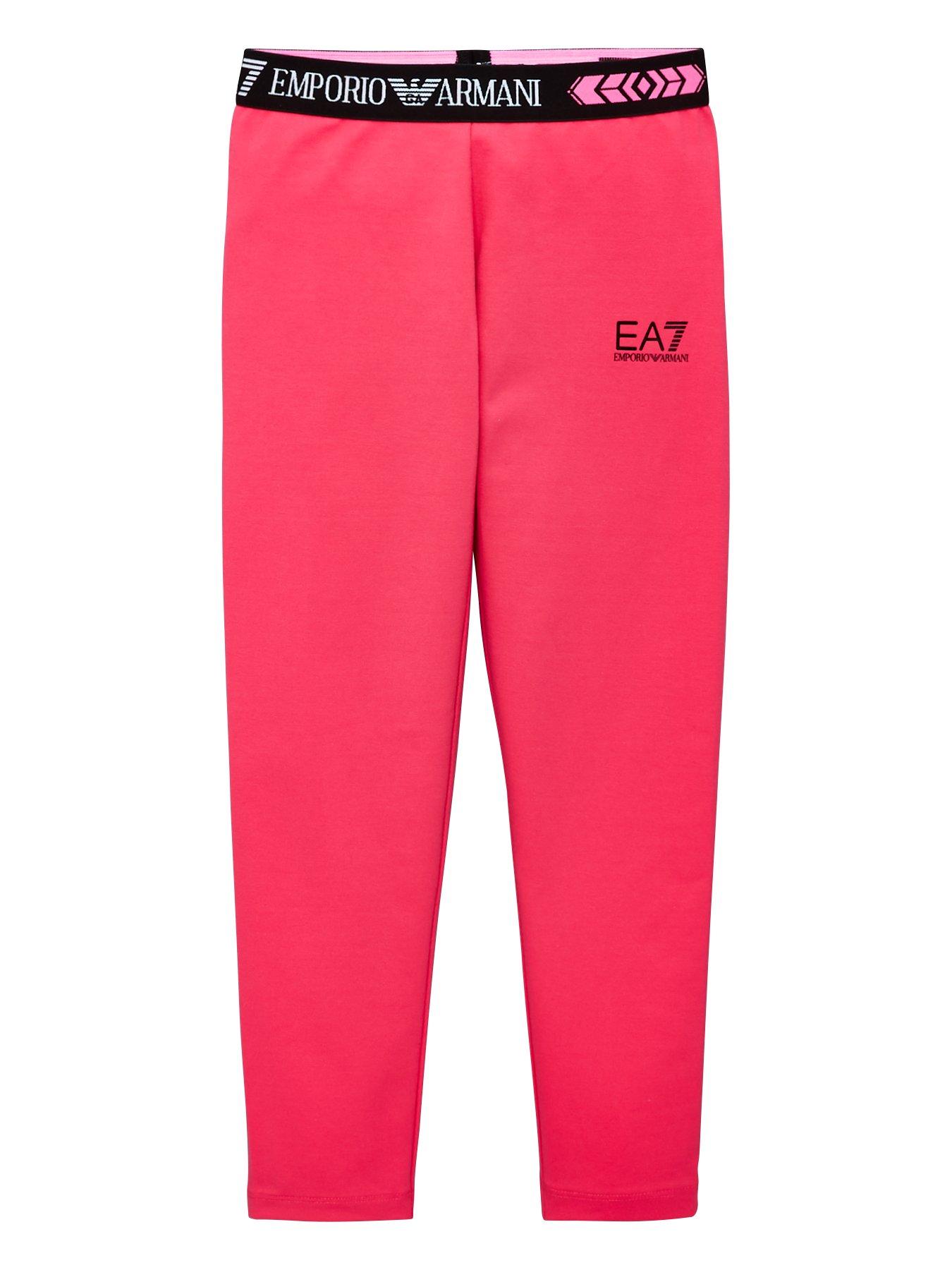 Ea7 Emporio Armani Girls Logo Waistband Leggings review