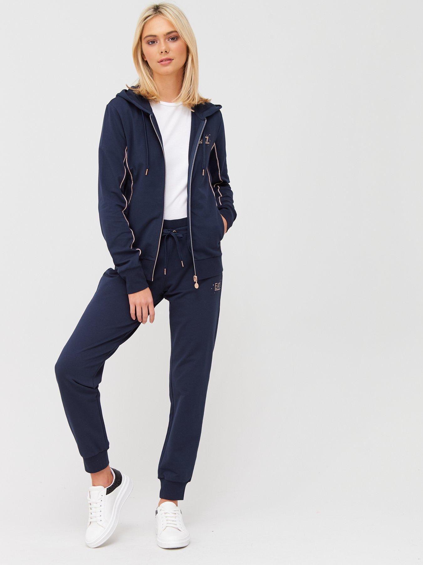 armani navy tracksuit