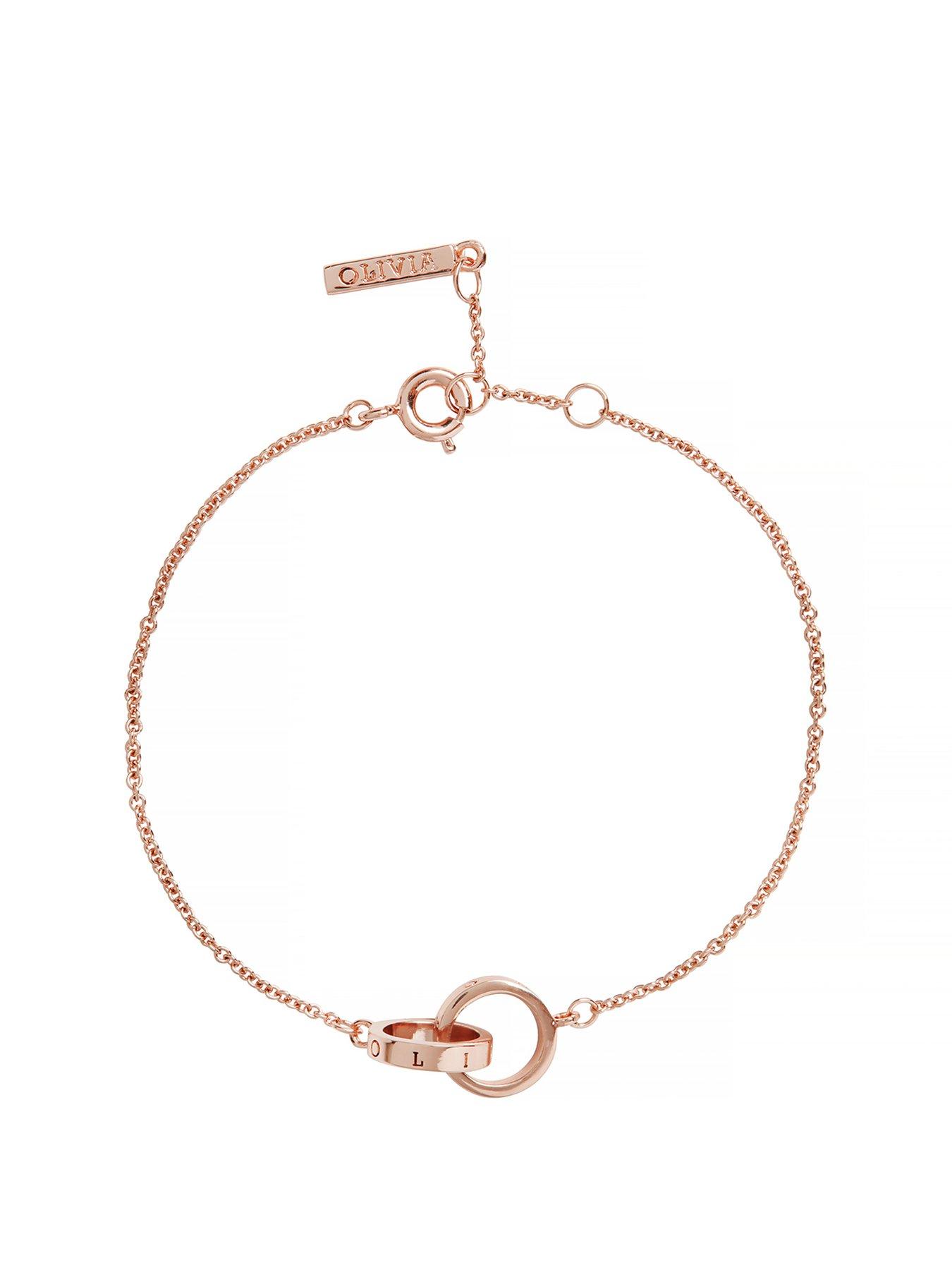 Olivia burton initial bracelet