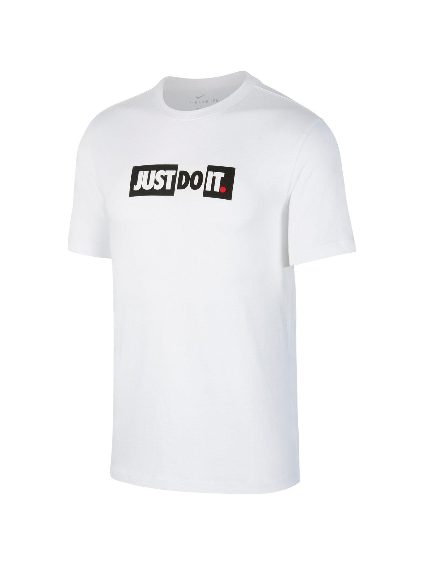 nike just do it black shirt