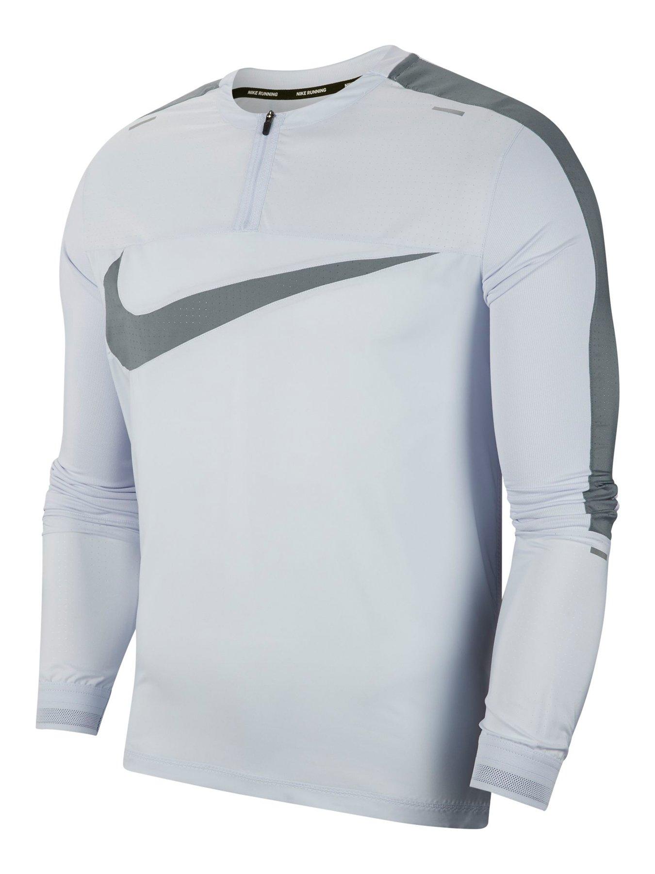 long sleeve nike gym top