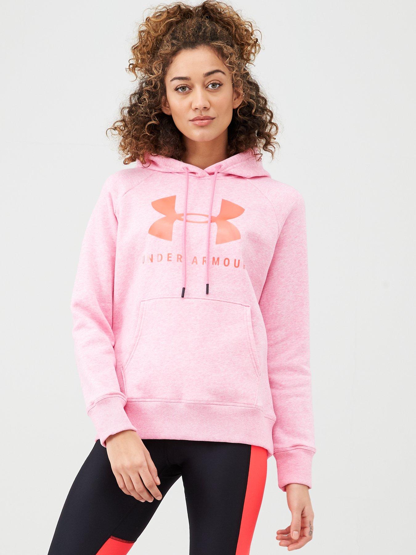 neon under armour hoodie