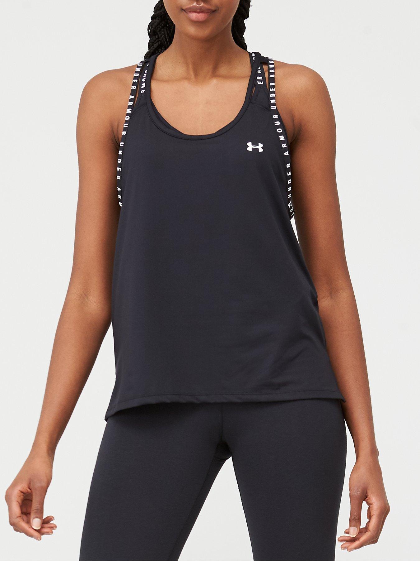 2024 Under Armour Ladies Knockout Tank Top Vest UA Gym Training