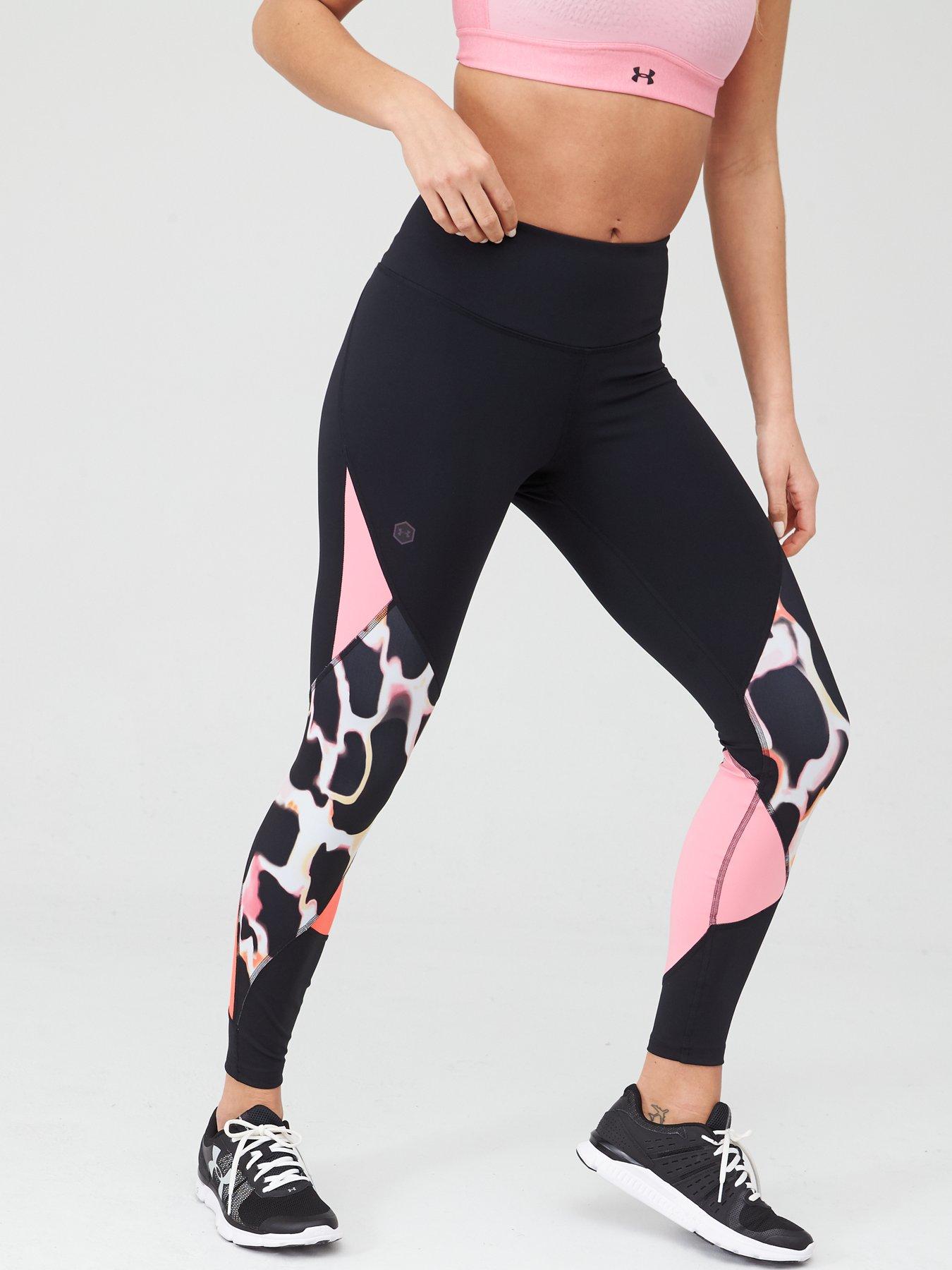 under armour color block leggings