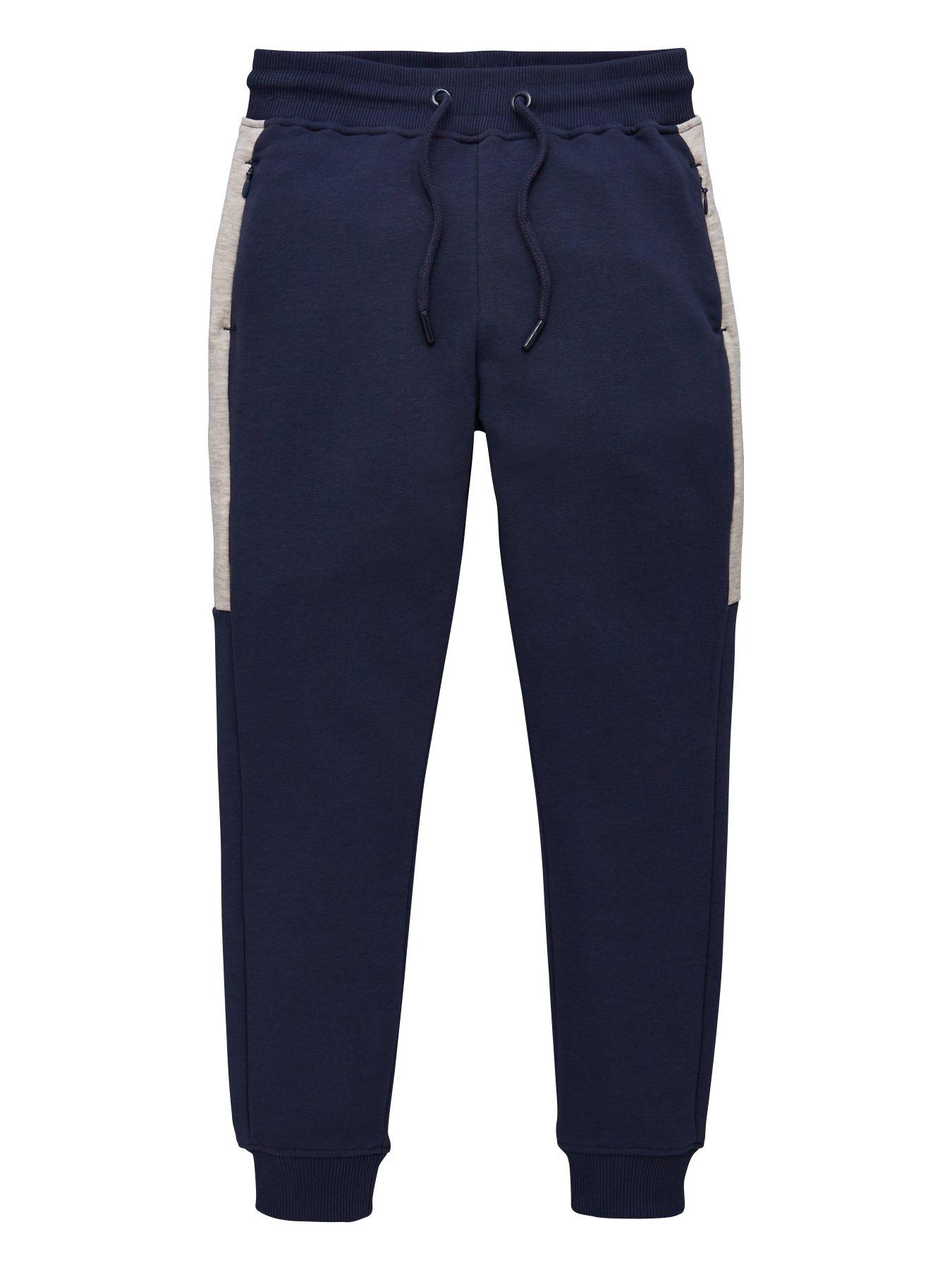 boys joggers with zip pockets