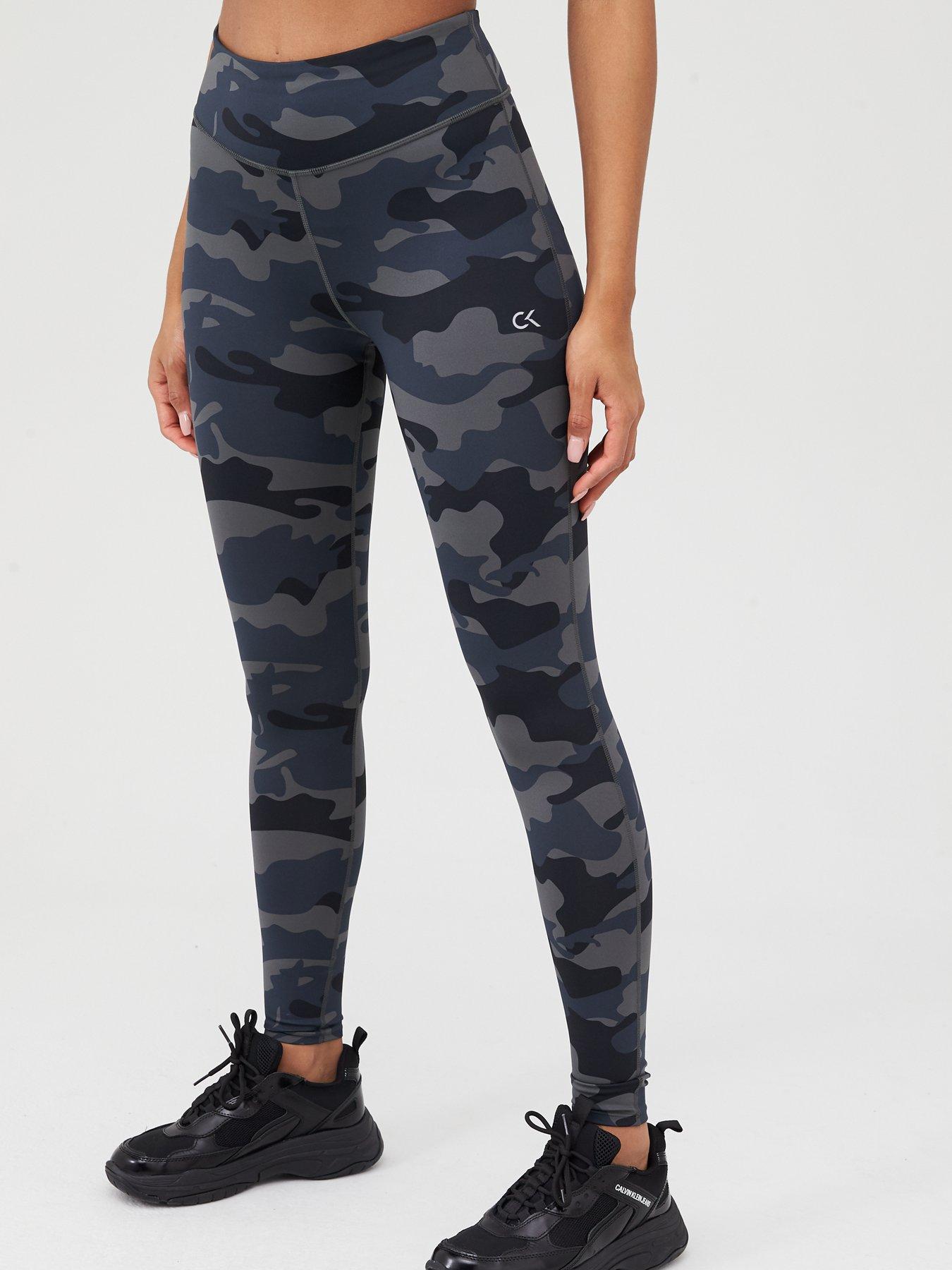 calvin klein camo leggings