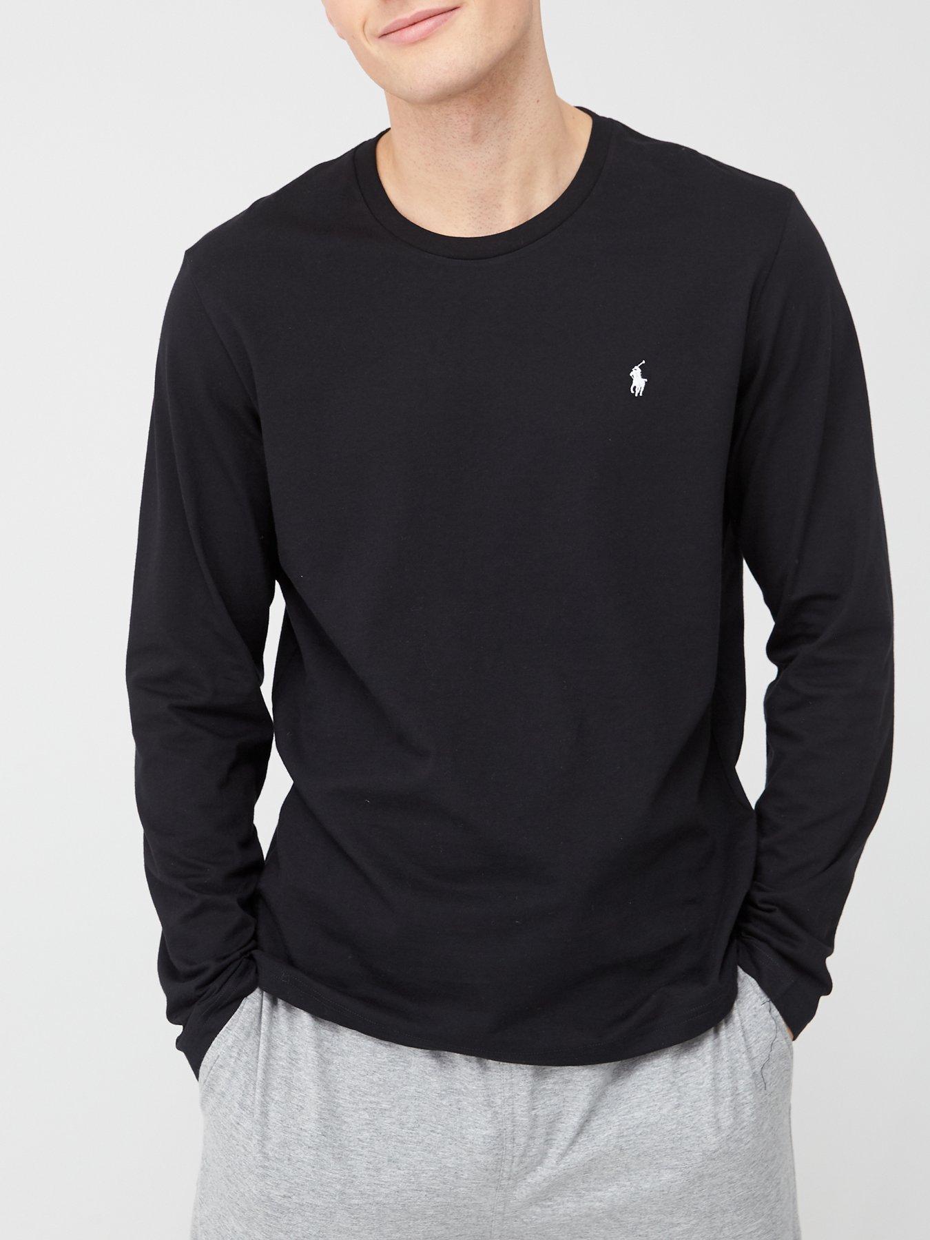 Polo ralph lauren long sleeve crew neck tee deals