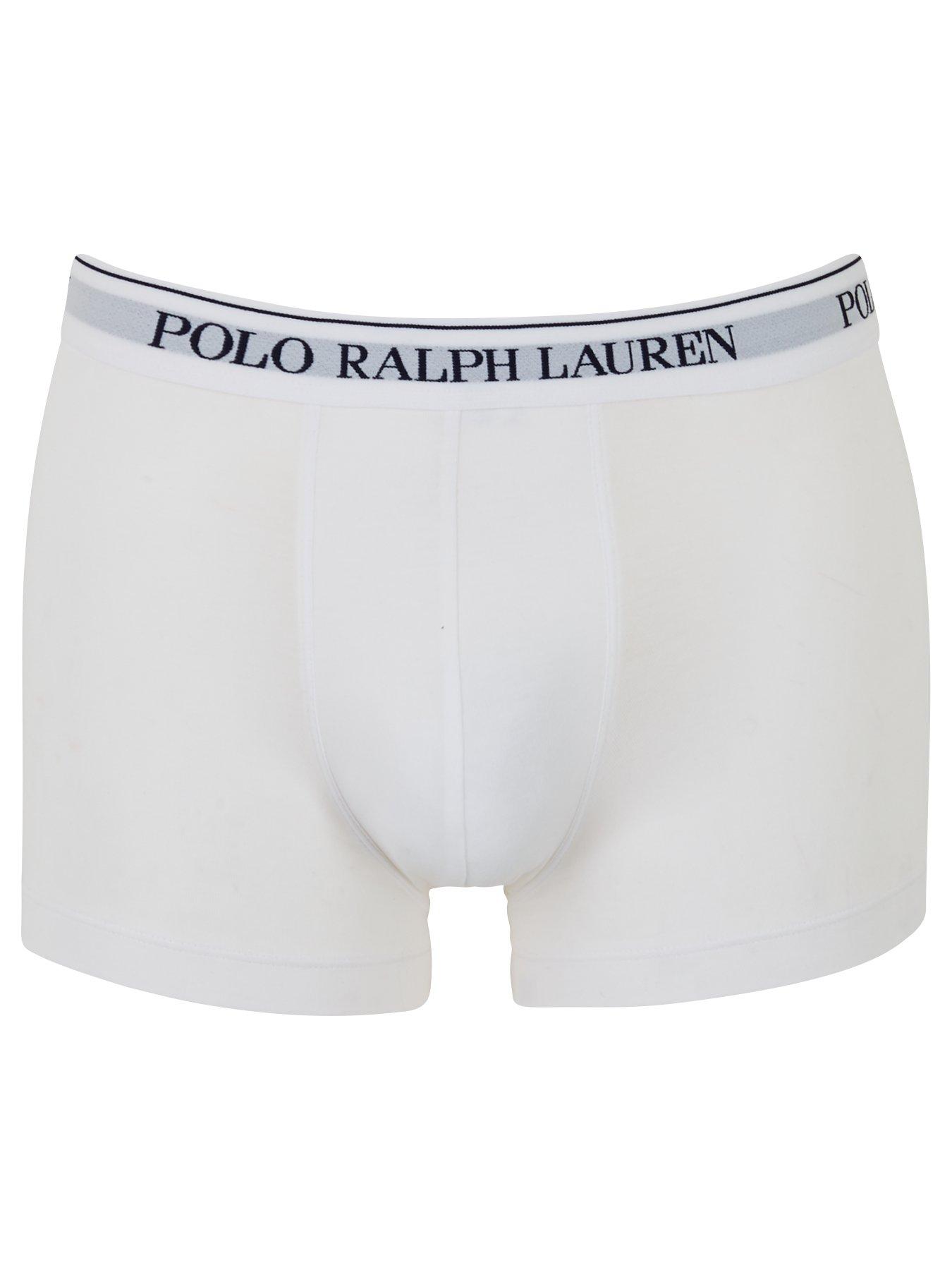 Polo Ralph Lauren 3 Pack Trunks - White | very.co.uk