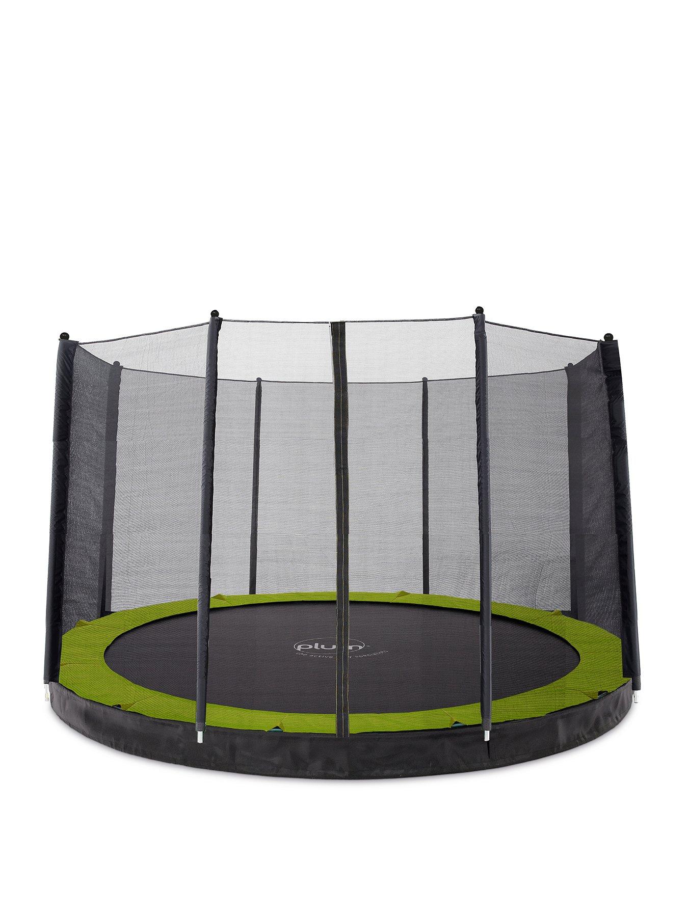Plum 12ft In-Ground Trampoline with Enclosure