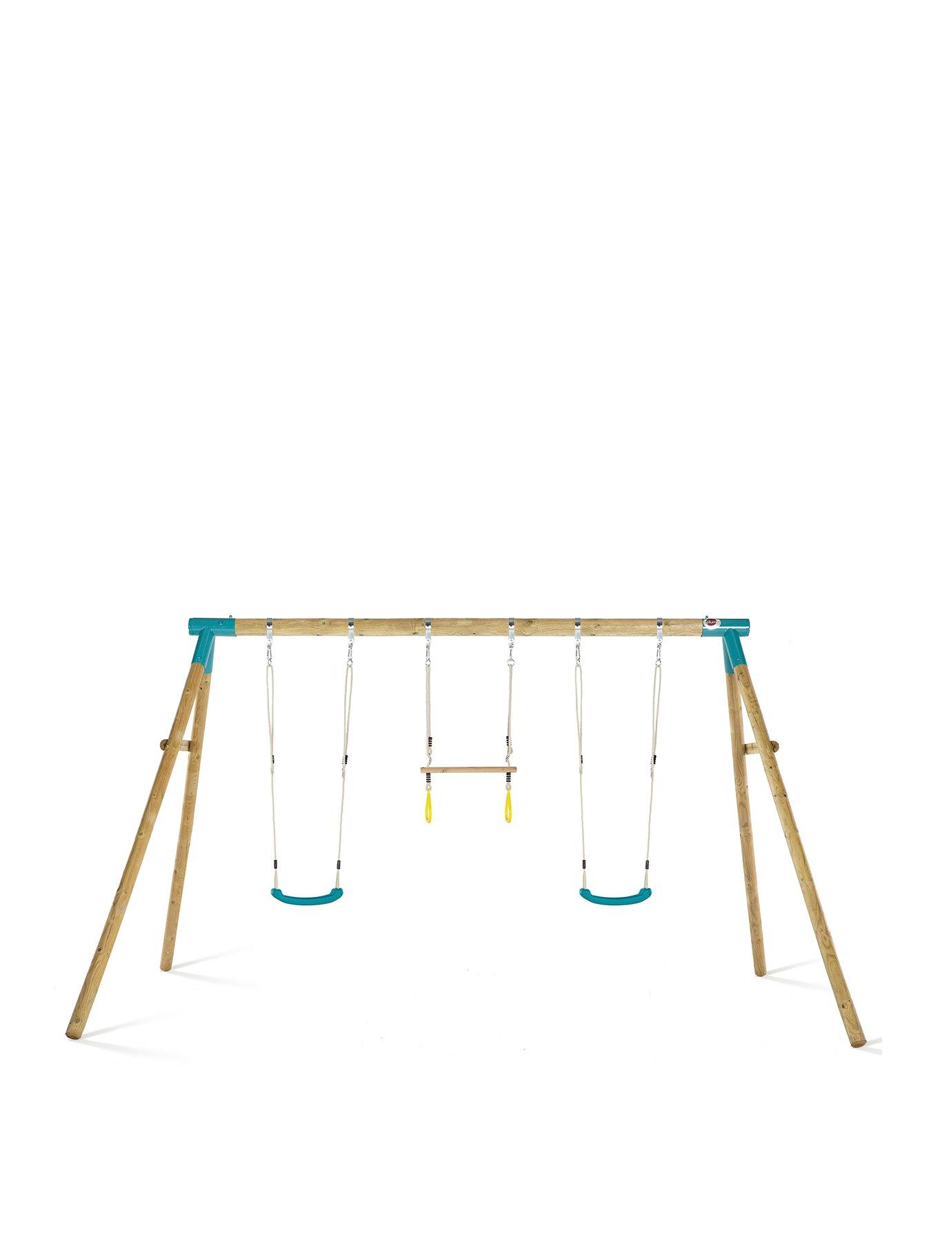 Plum Mangabey Wooden Swing Set review