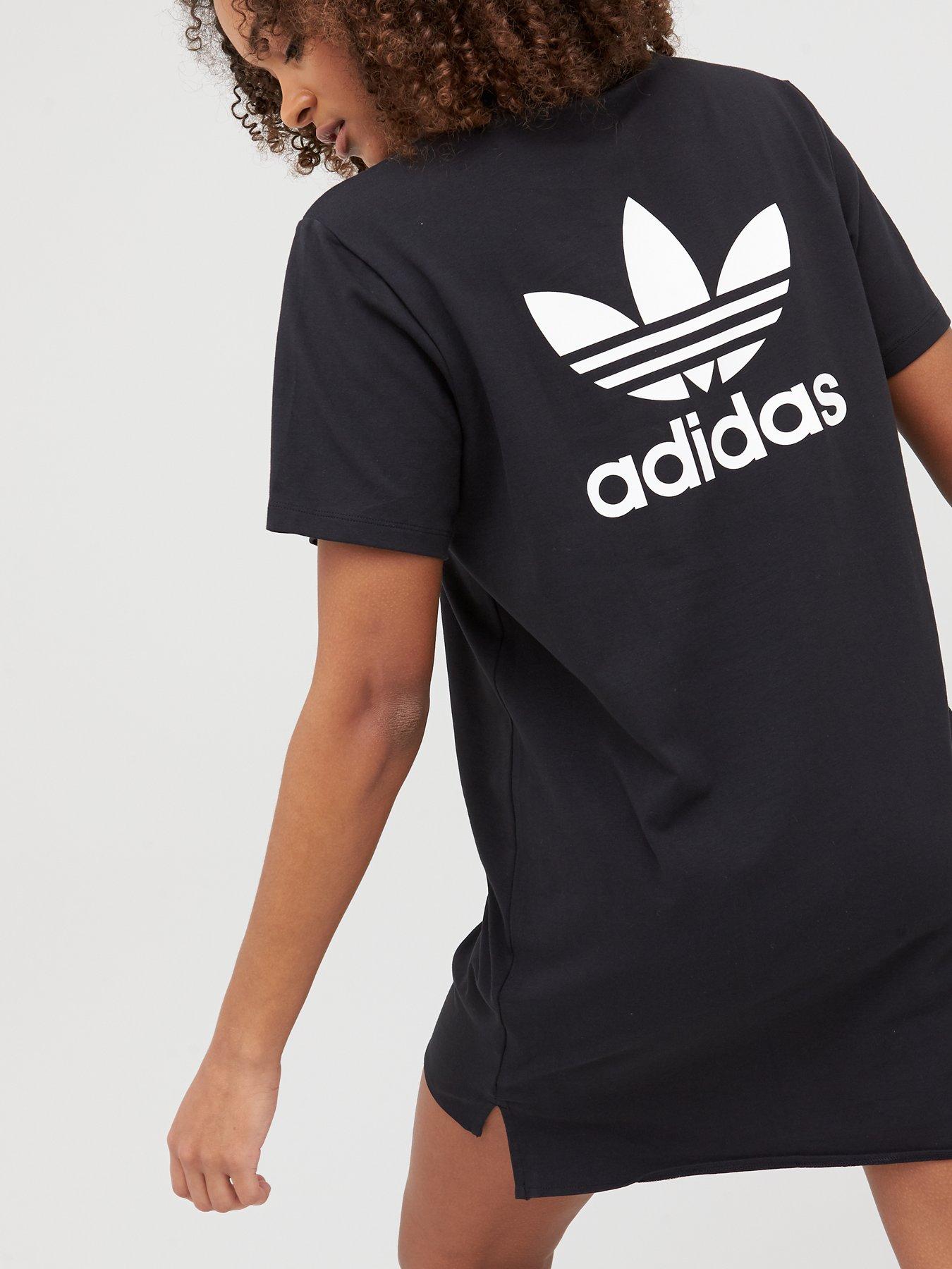 adidas t shirt dress black