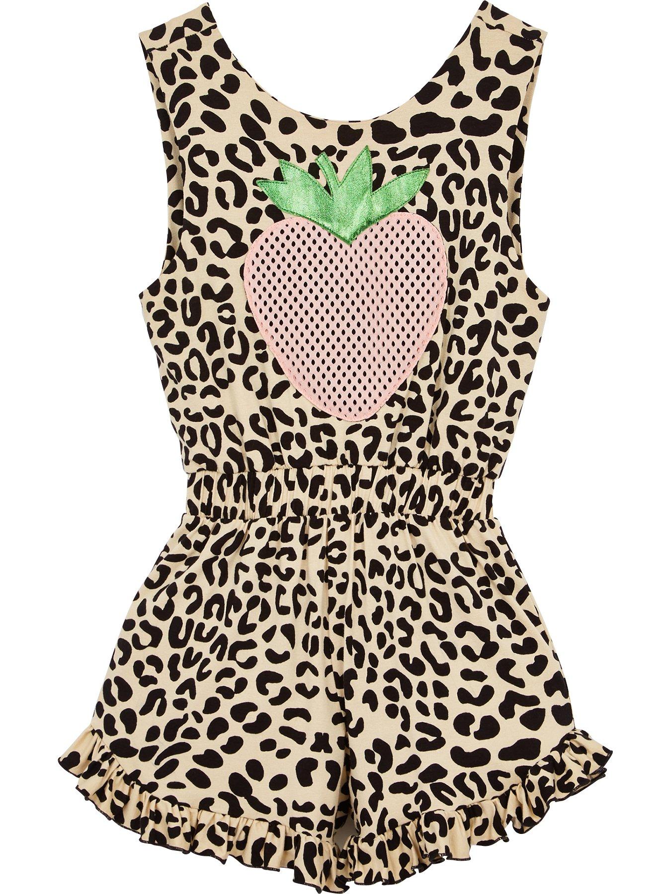 Wauw Capow By Bang Bang Copenhagen Girls Columbia Strawberry Playsuit review