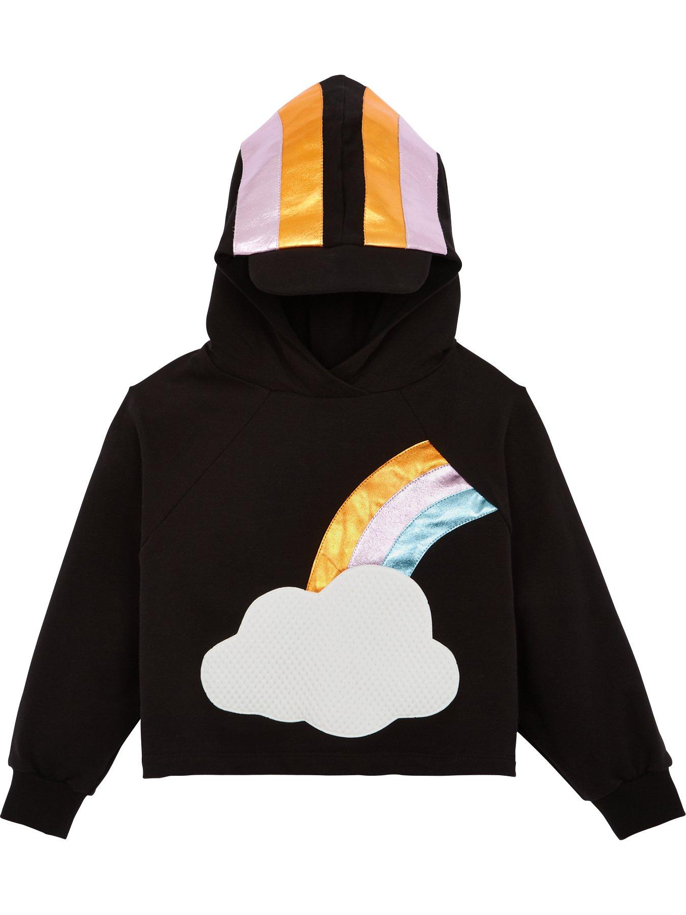 Wauw Capow By Bang Bang Copenhagen Girls Lucca Dream Rainbow Hoodie review