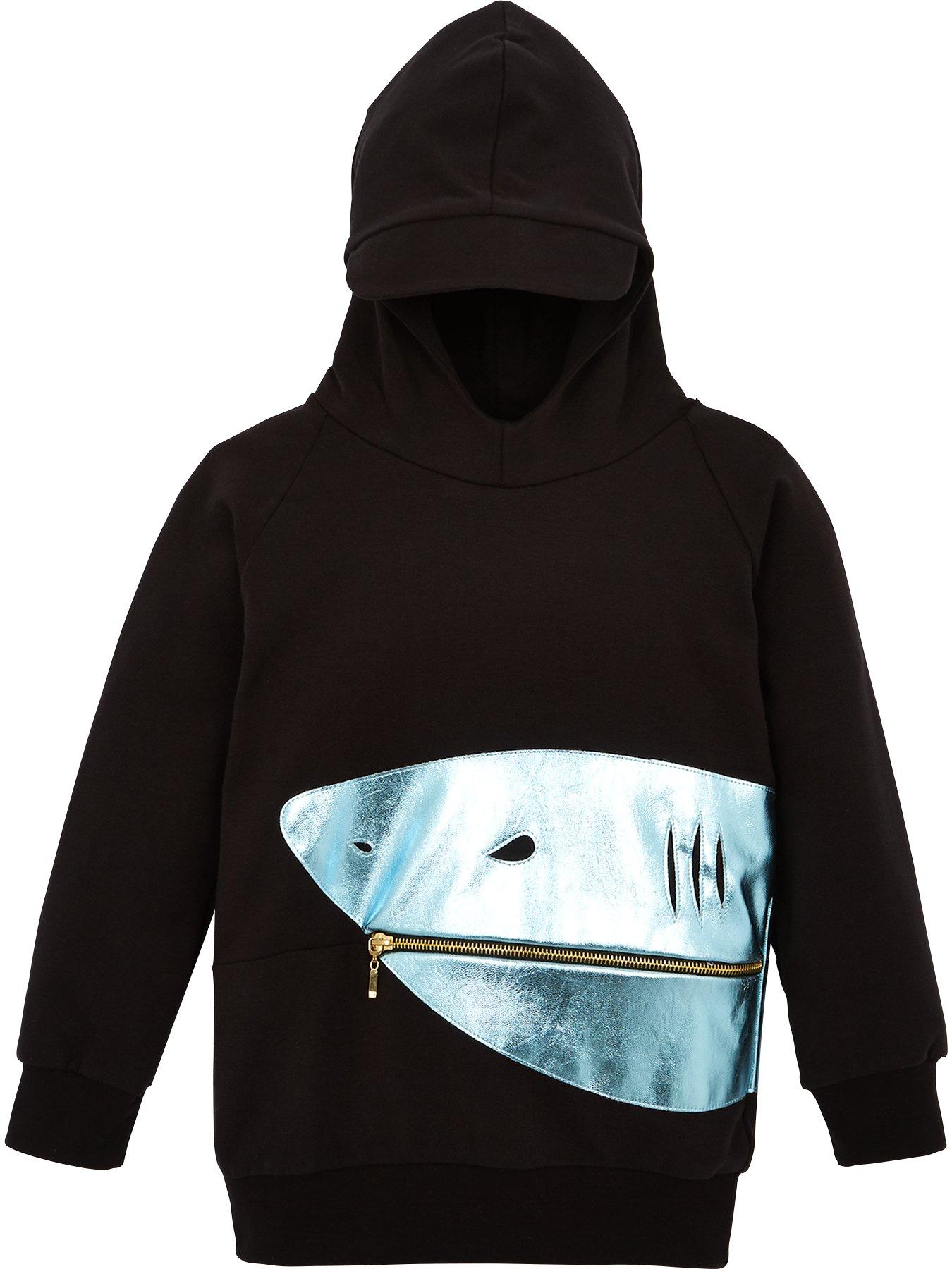 Wauw Capow By Bang Bang Copenhagen Boys Scarry Larry Shark Hoodie review