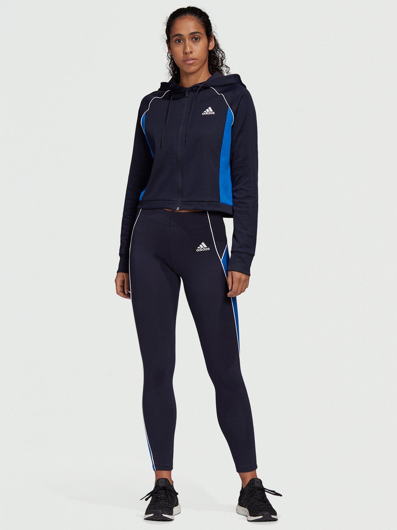 adidas leggings and hoodie set