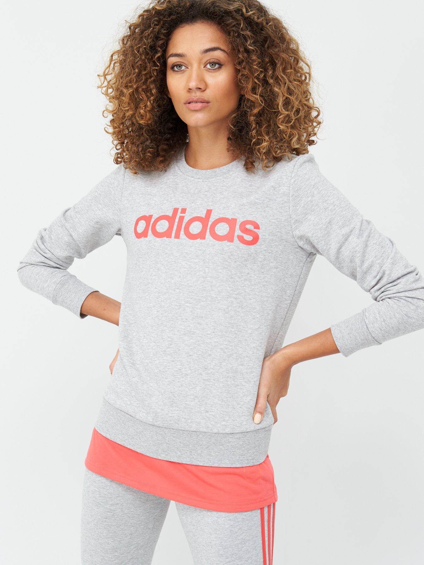 adidas linear sweatshirt