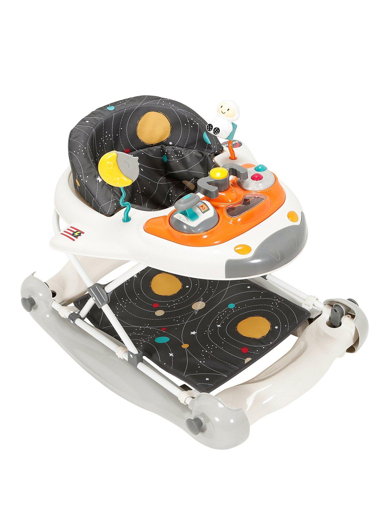 My Child Space Shuttle 2-in-1 Walker Rocker - Grey