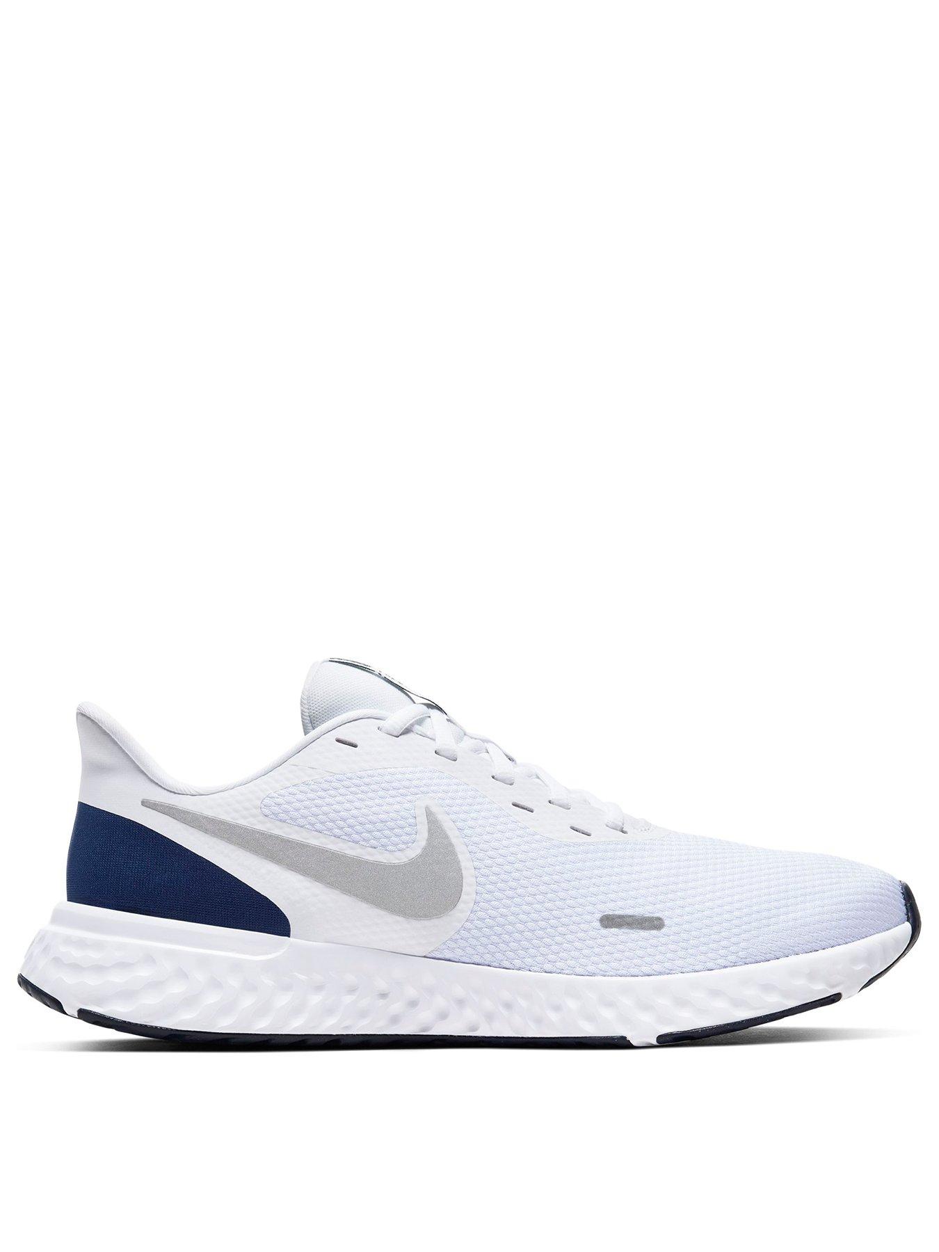 nike revolution 5 white grey