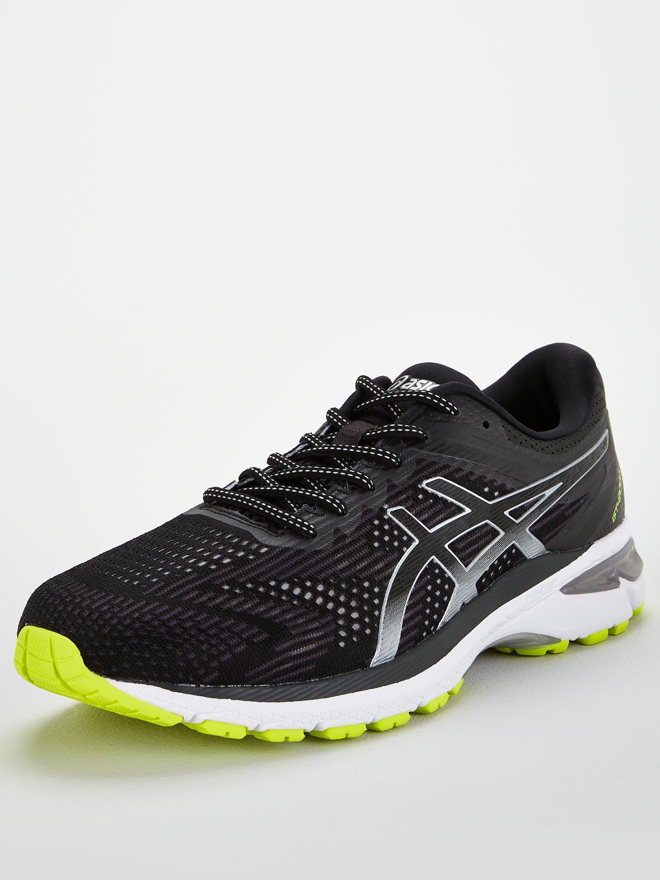 asics black silver