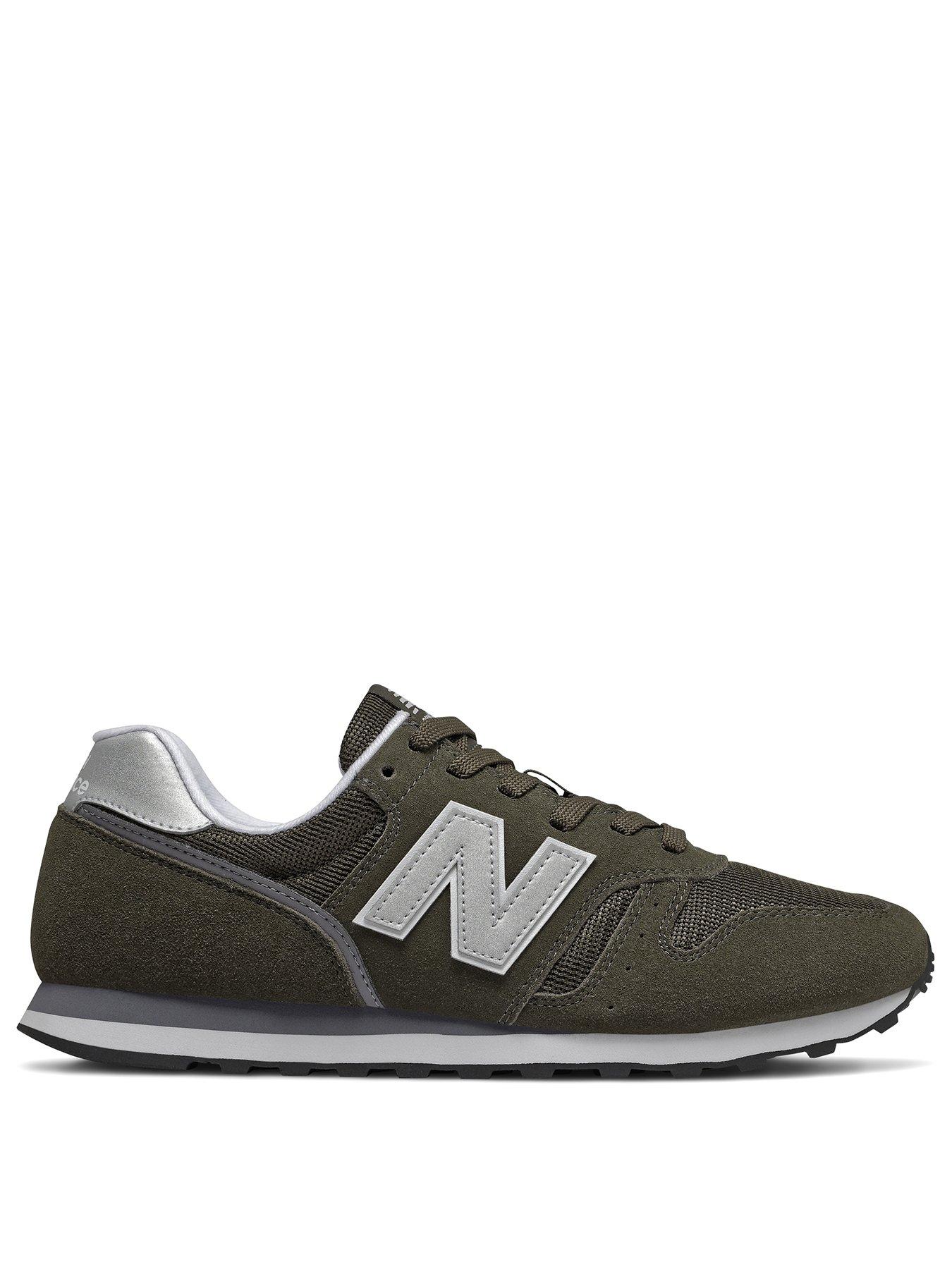 mens khaki new balance trainers