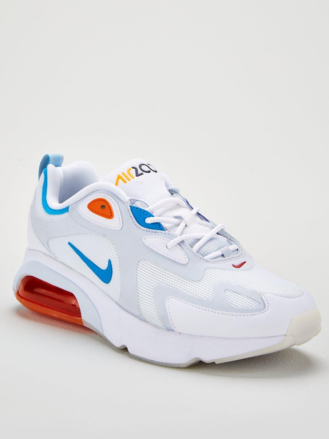 nike air max 200 trainers in grey