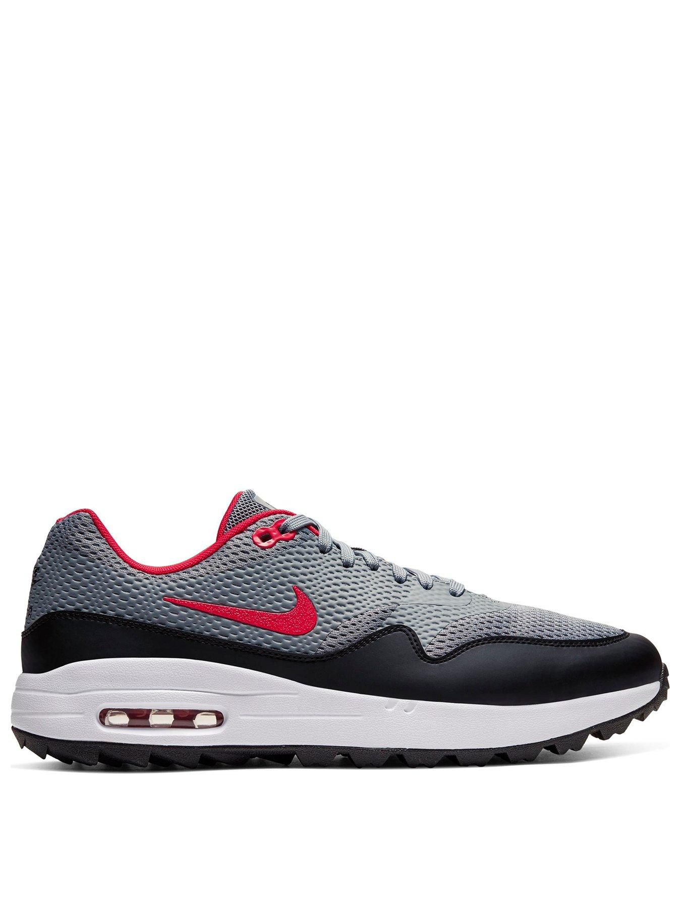nike air max 1 golf shoes grey